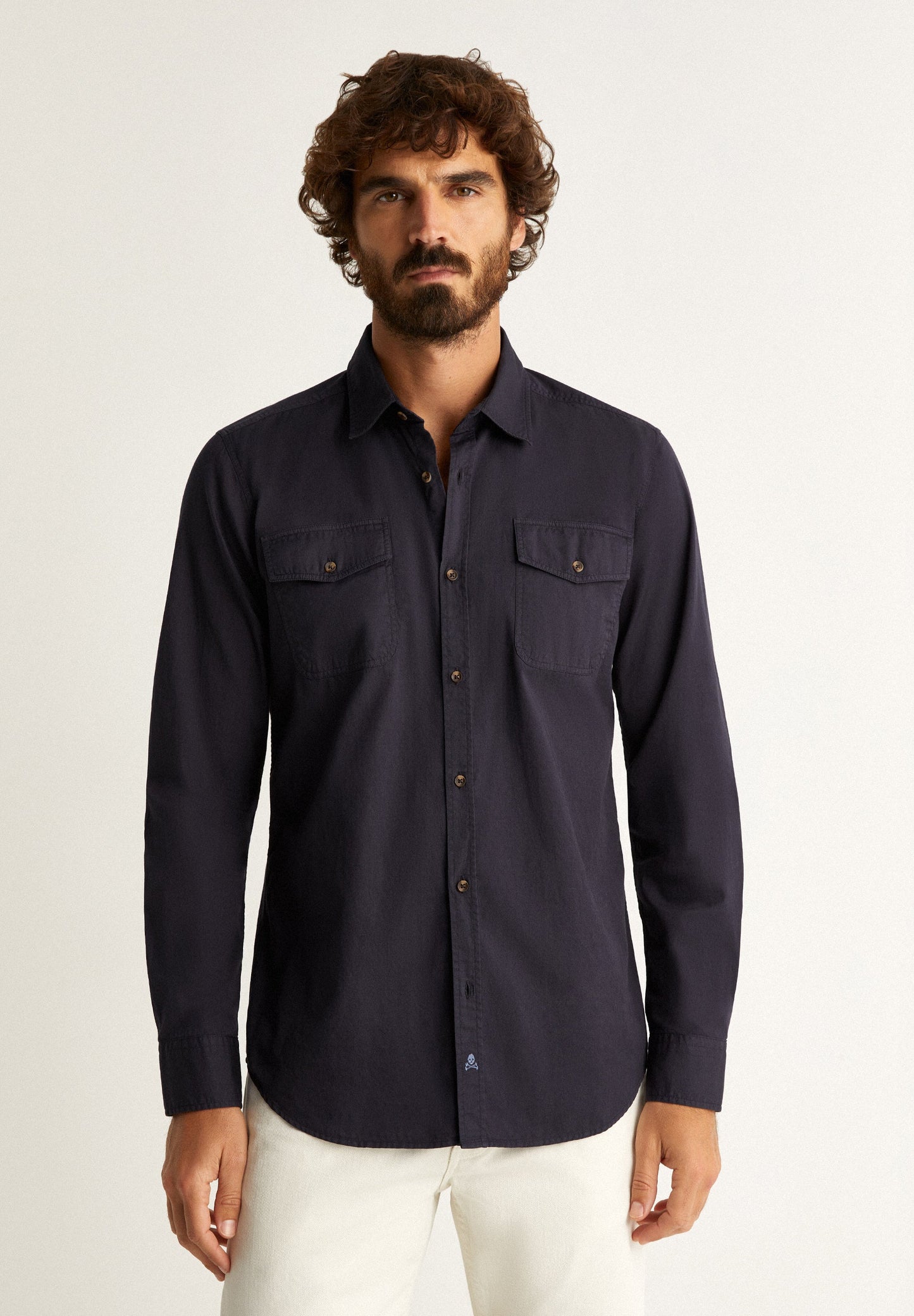 BUTTONED SHIRT WITH POCKETS