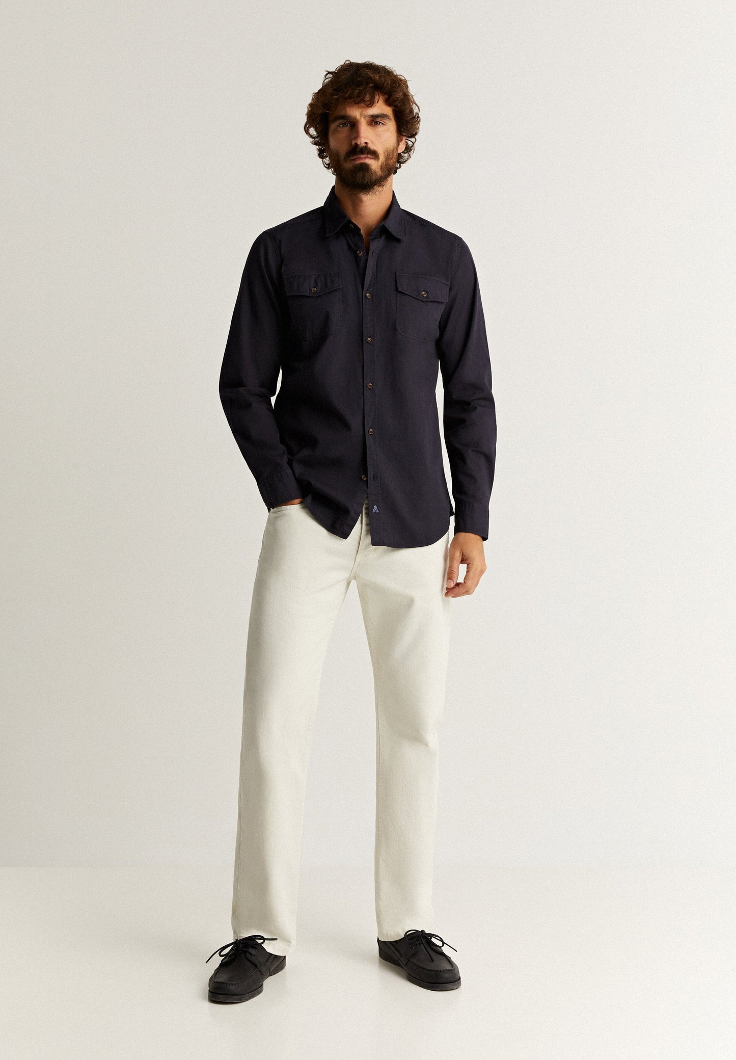 BUTTONED SHIRT WITH POCKETS