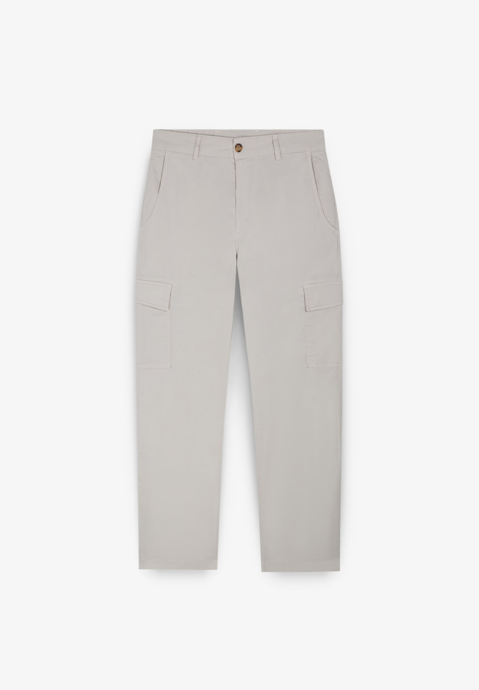 STRAIGHT CARGO TROUSERS WITH POCKETS