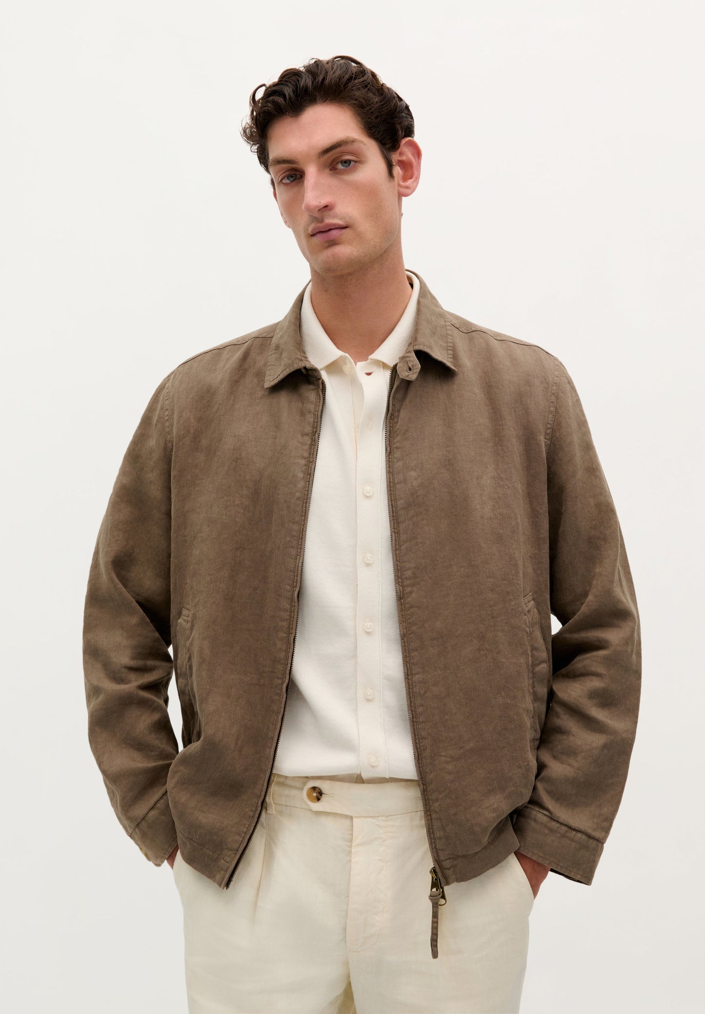 LIGHT 100% LINEN JACKET
