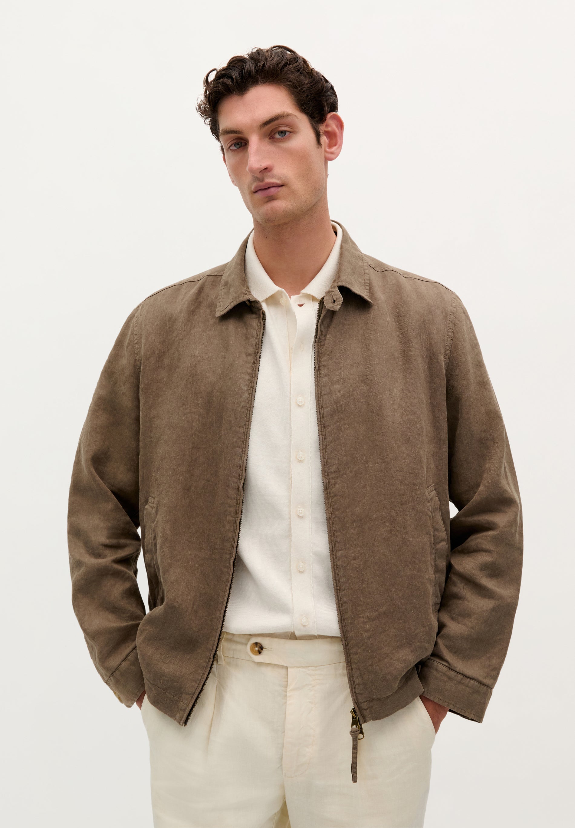 LIGHT 100% LINEN JACKET