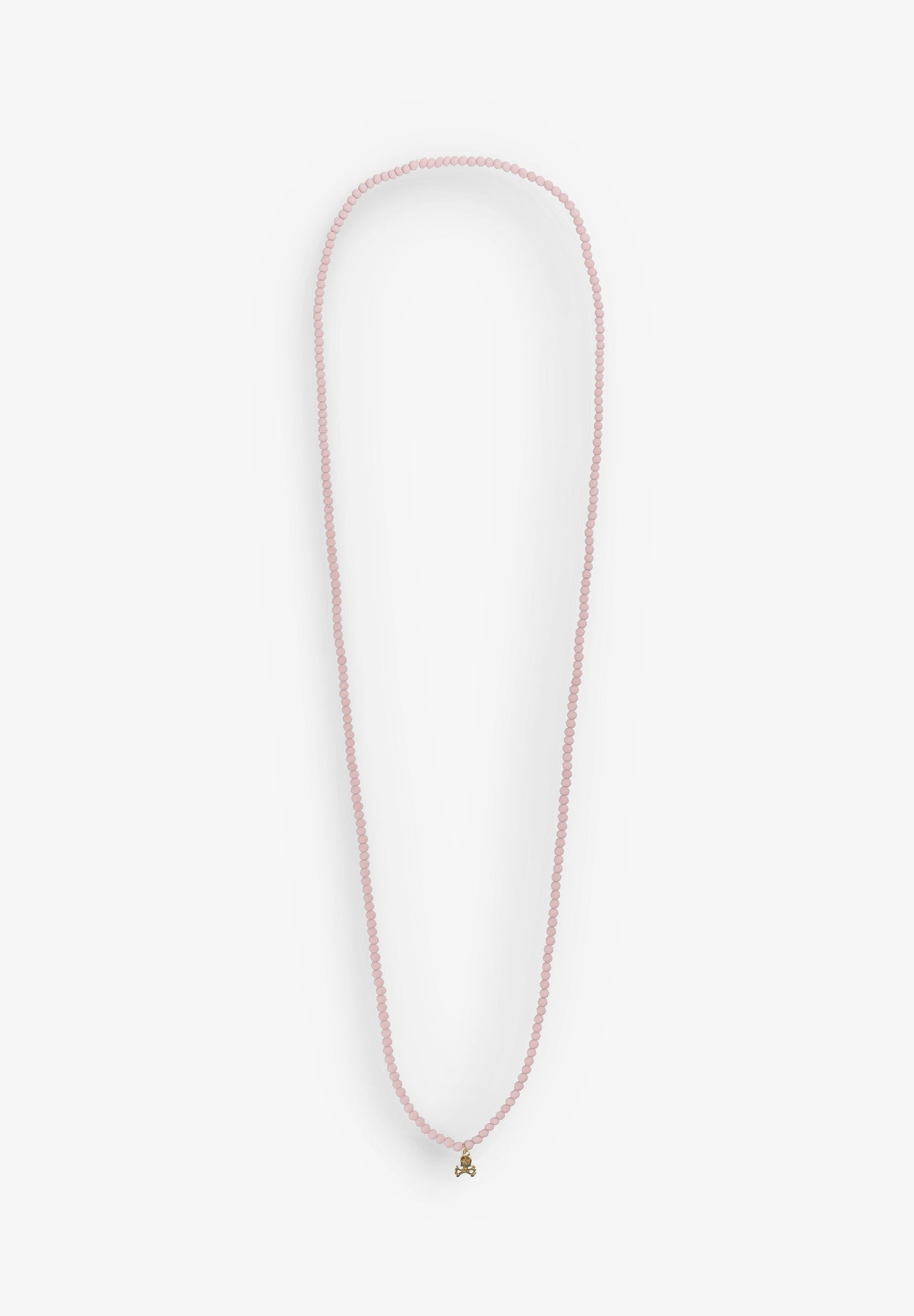 BEAD AND SKULL NECKLACE