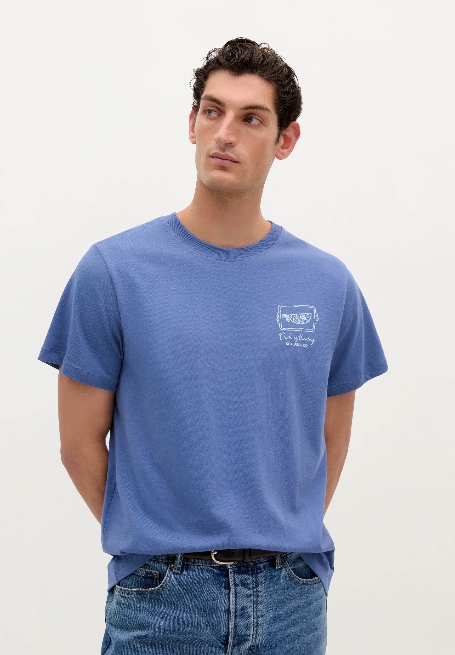 T-SHIRT WITH LOGO PRINT