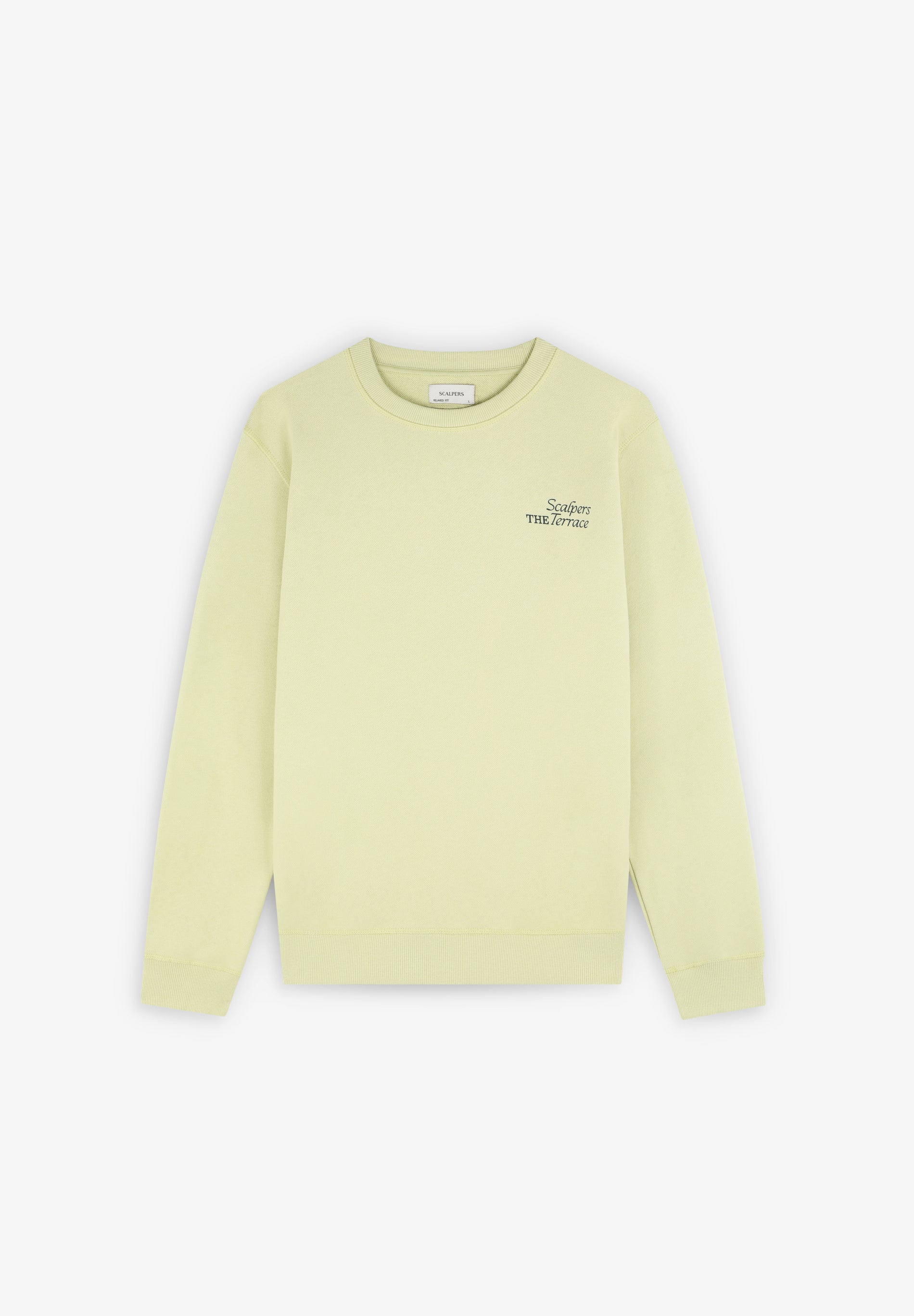 SWEATSHIRT WITH CHEST EMBROIDERY
