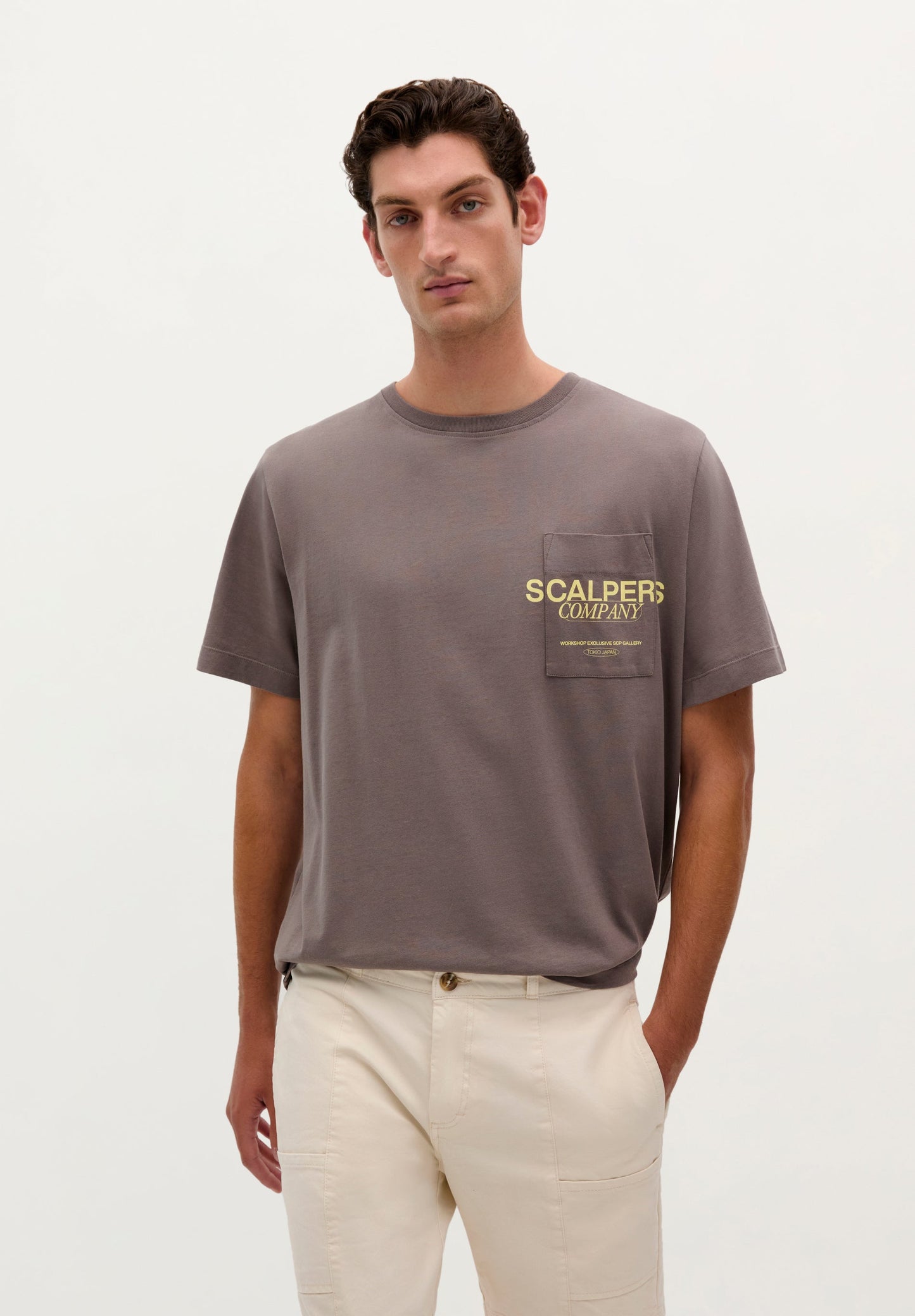 PRINT POCKET T-SHIRT