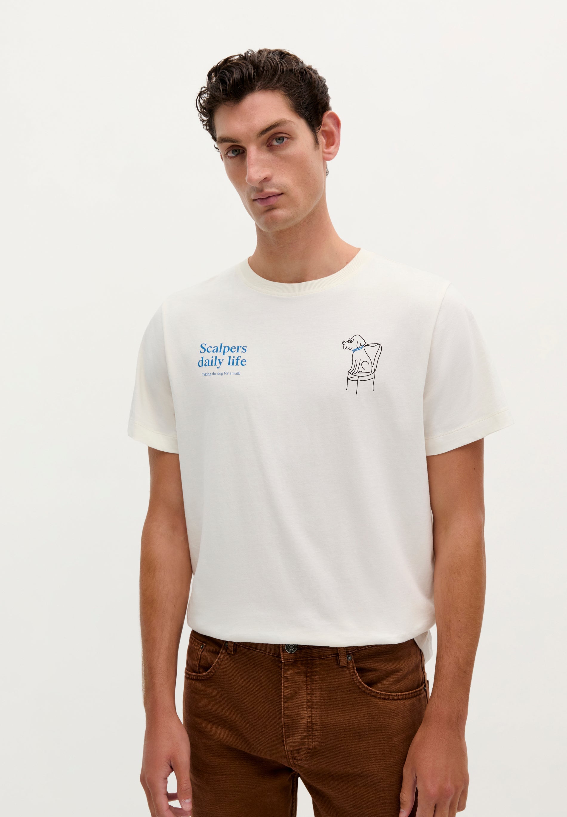T-SHIRT WITH FRONT PRINT