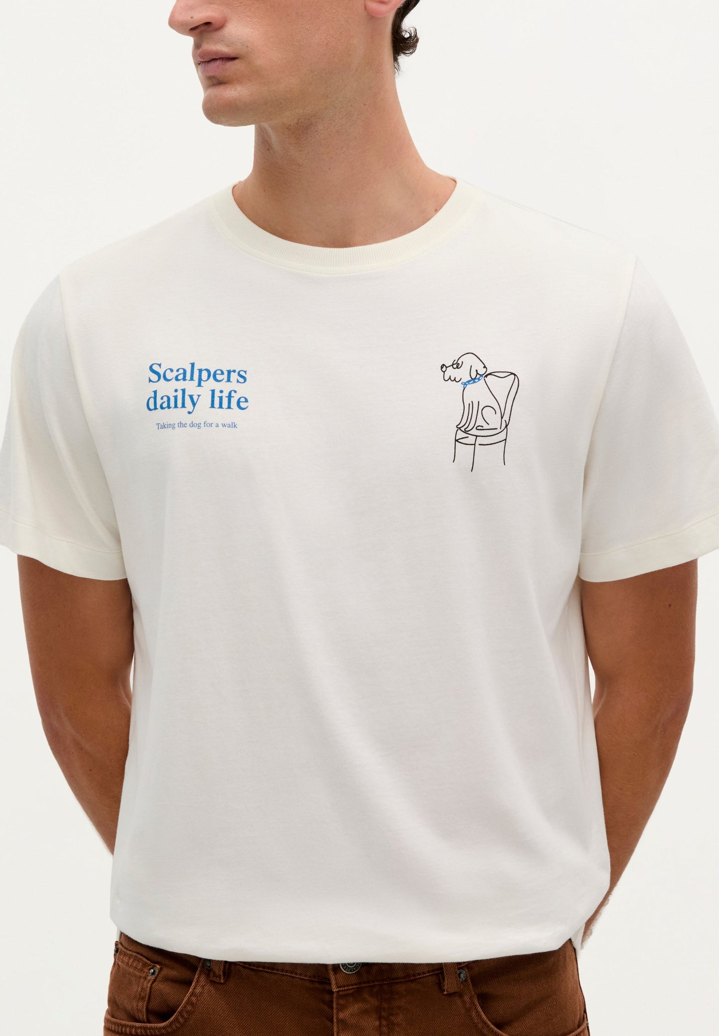 T-SHIRT WITH FRONT PRINT