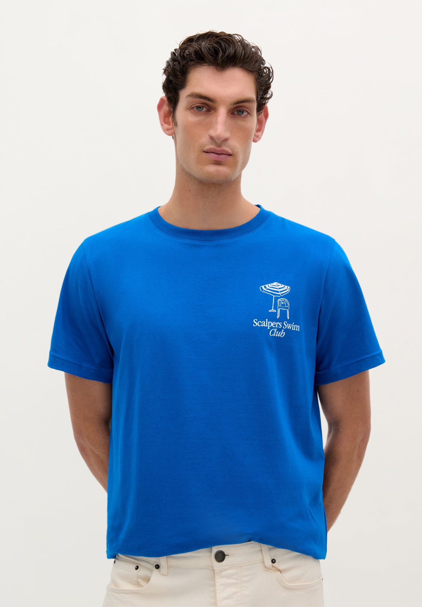 T-SHIRT WITH CLUB PRINT ON THE BACK