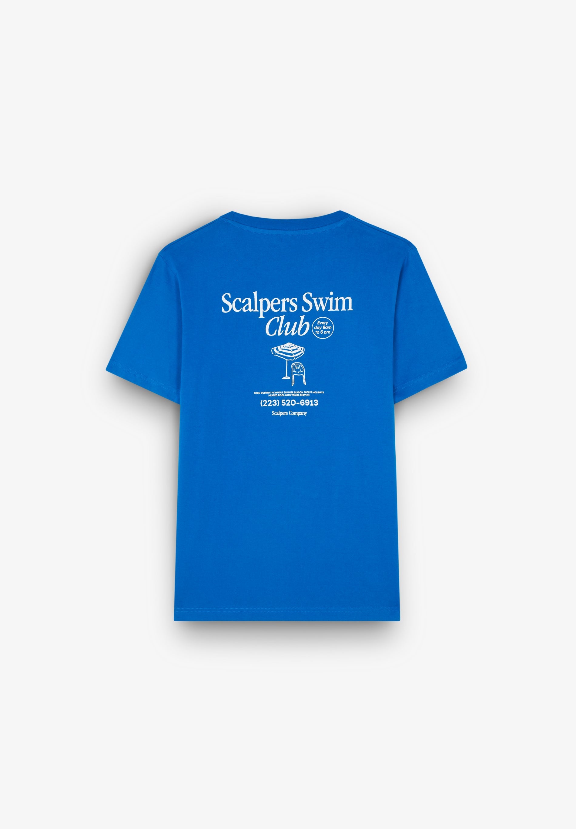 T-SHIRT WITH CLUB PRINT ON THE BACK