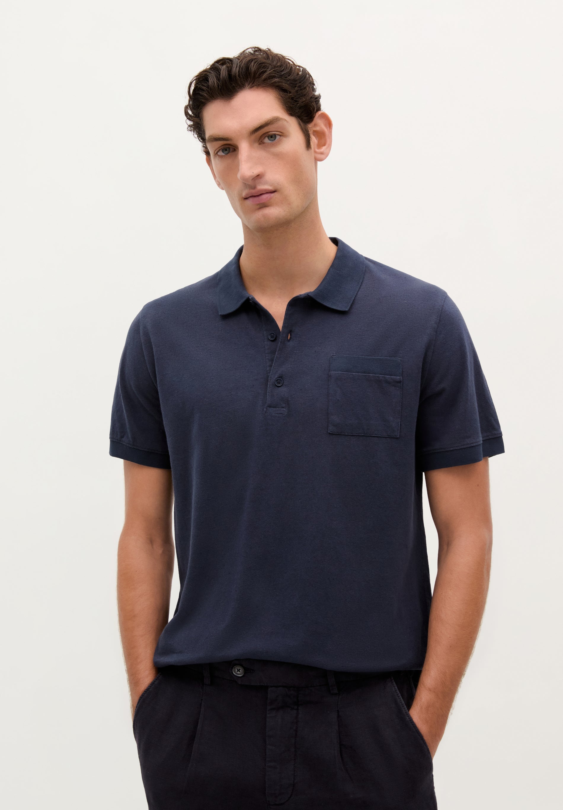 POLO SHIRT WITH FRONT POCKET