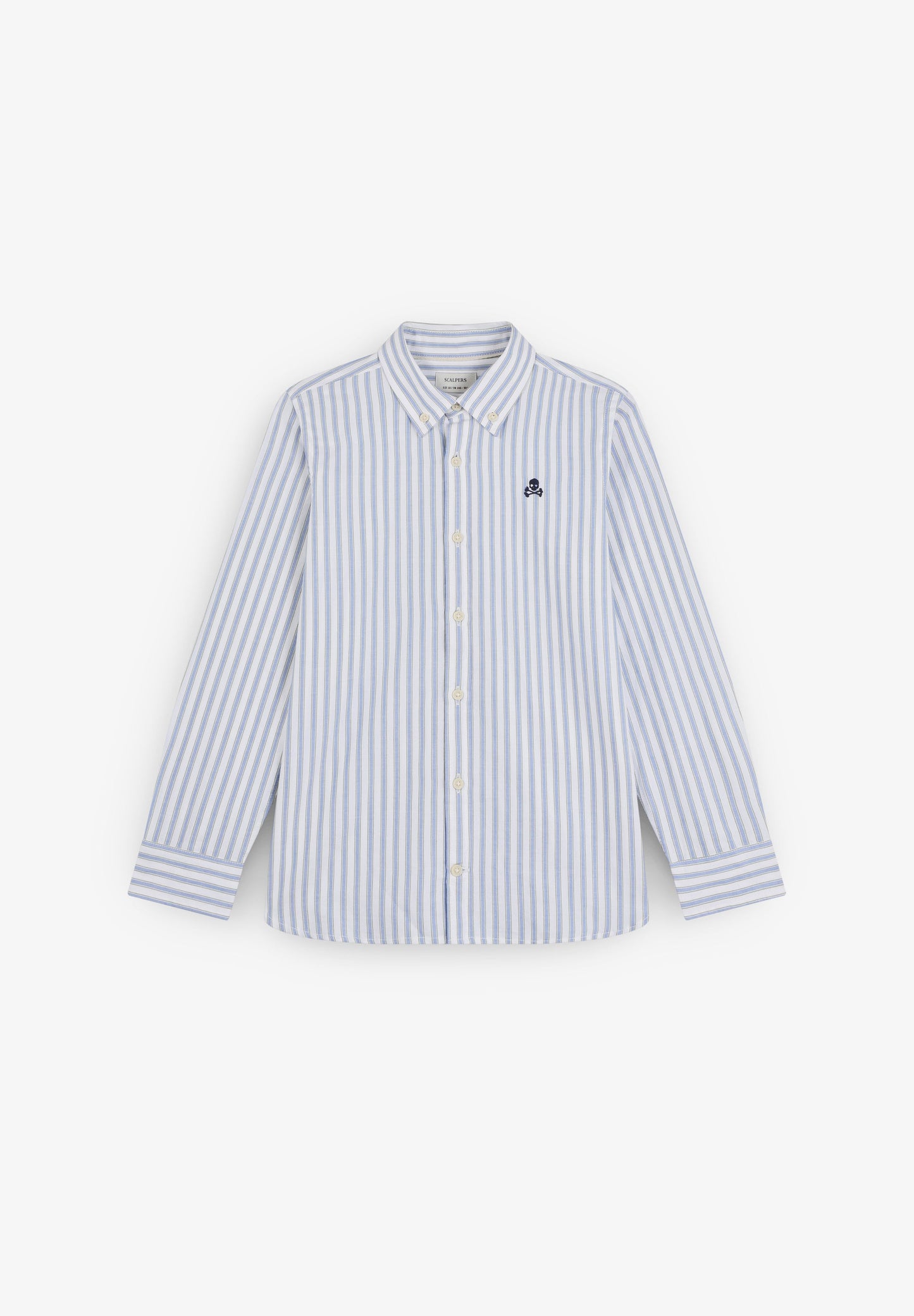 STRIPED SKULL SHIRT