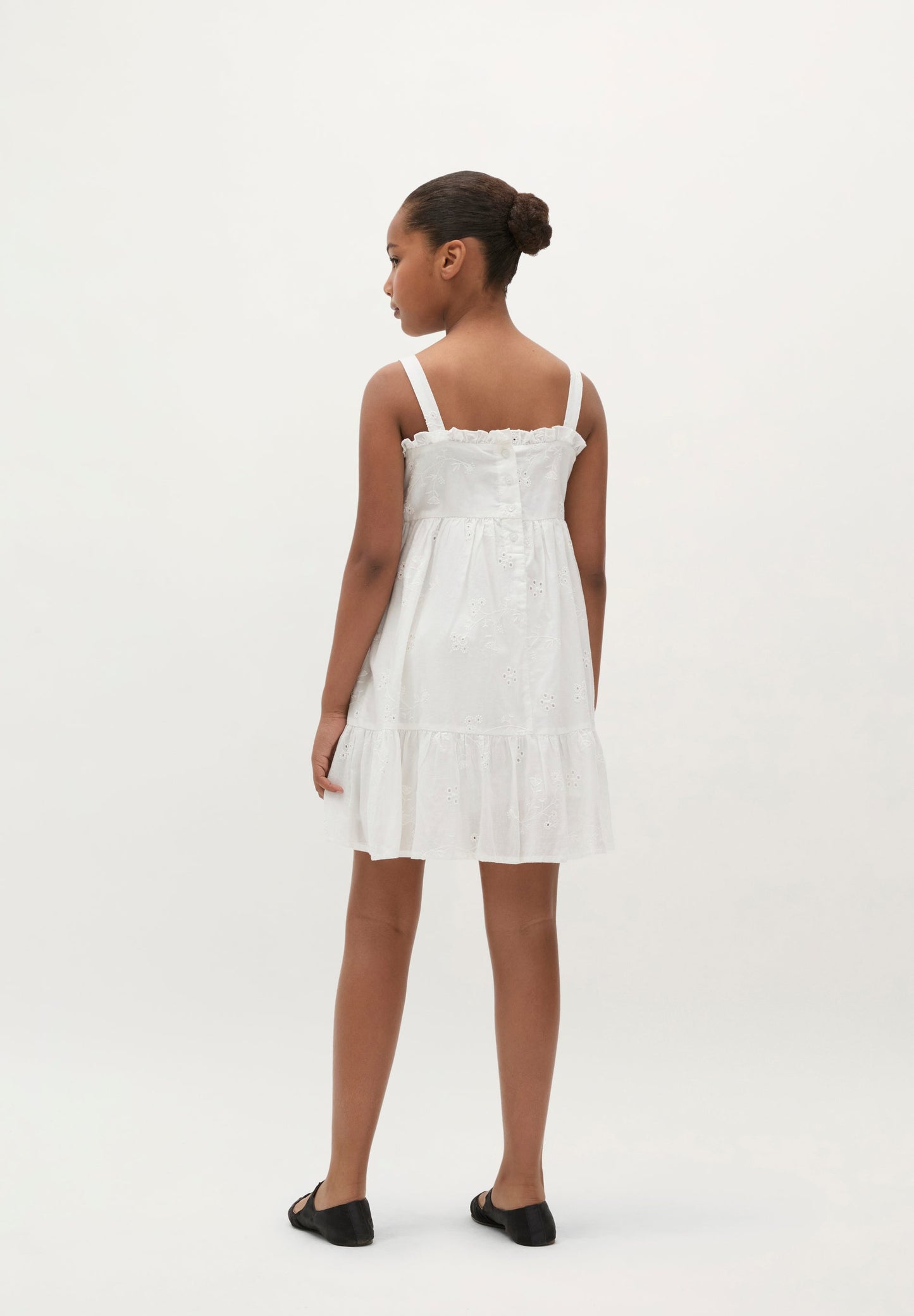 FLORAL EMBROIDERY DRESS