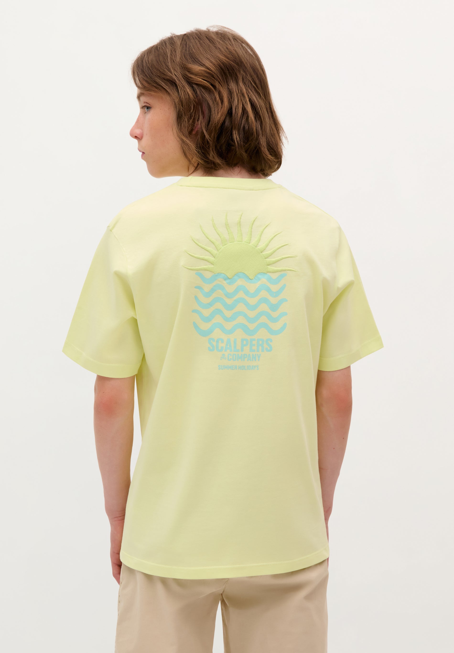 SC SUNSET POCKET KIDS’ T-SHIRT