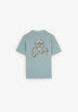 POLO SHIRT WITH SKULL BACK PRINT