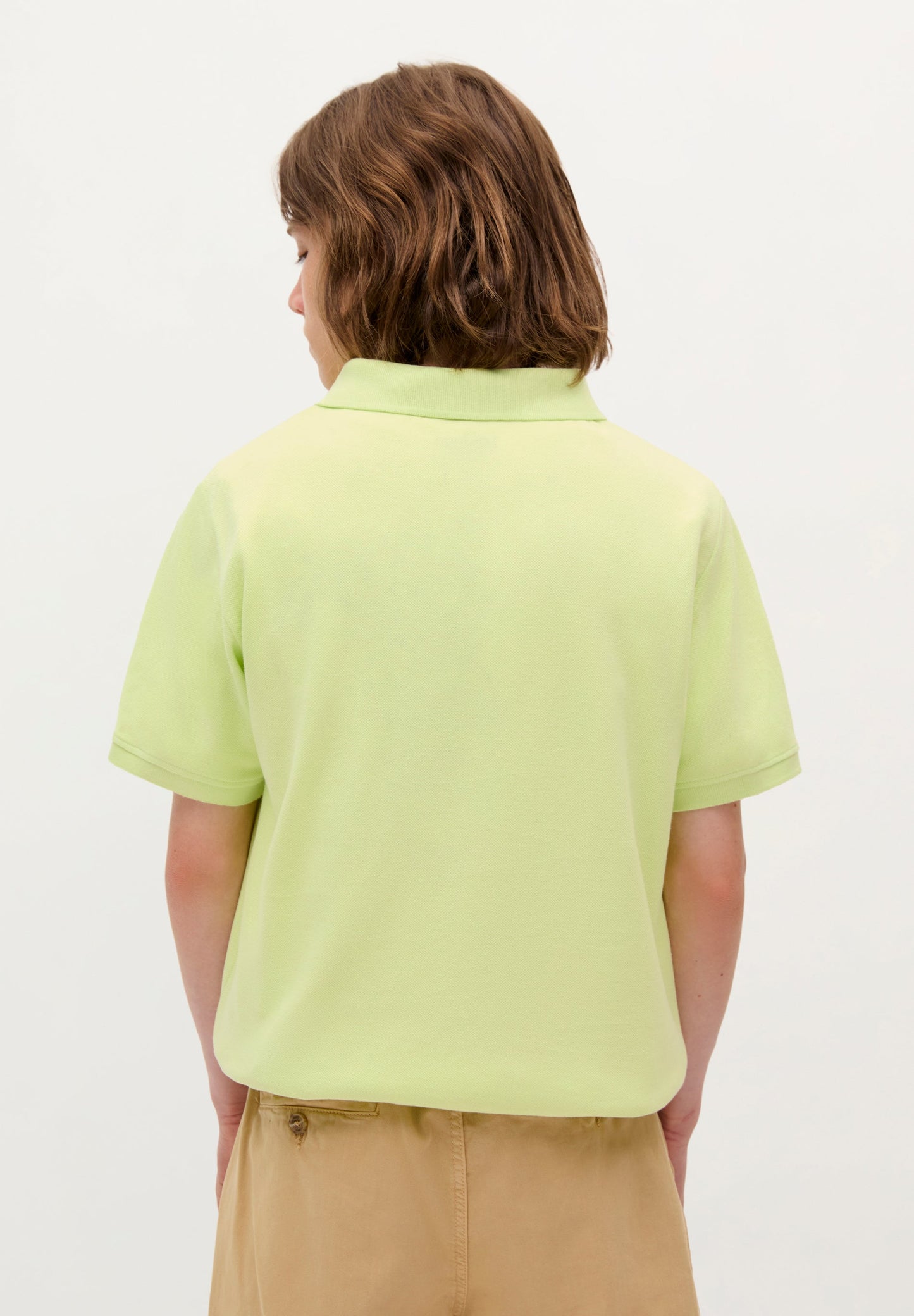 BASIC POLO SHIRT WITH SKULL DETAIL