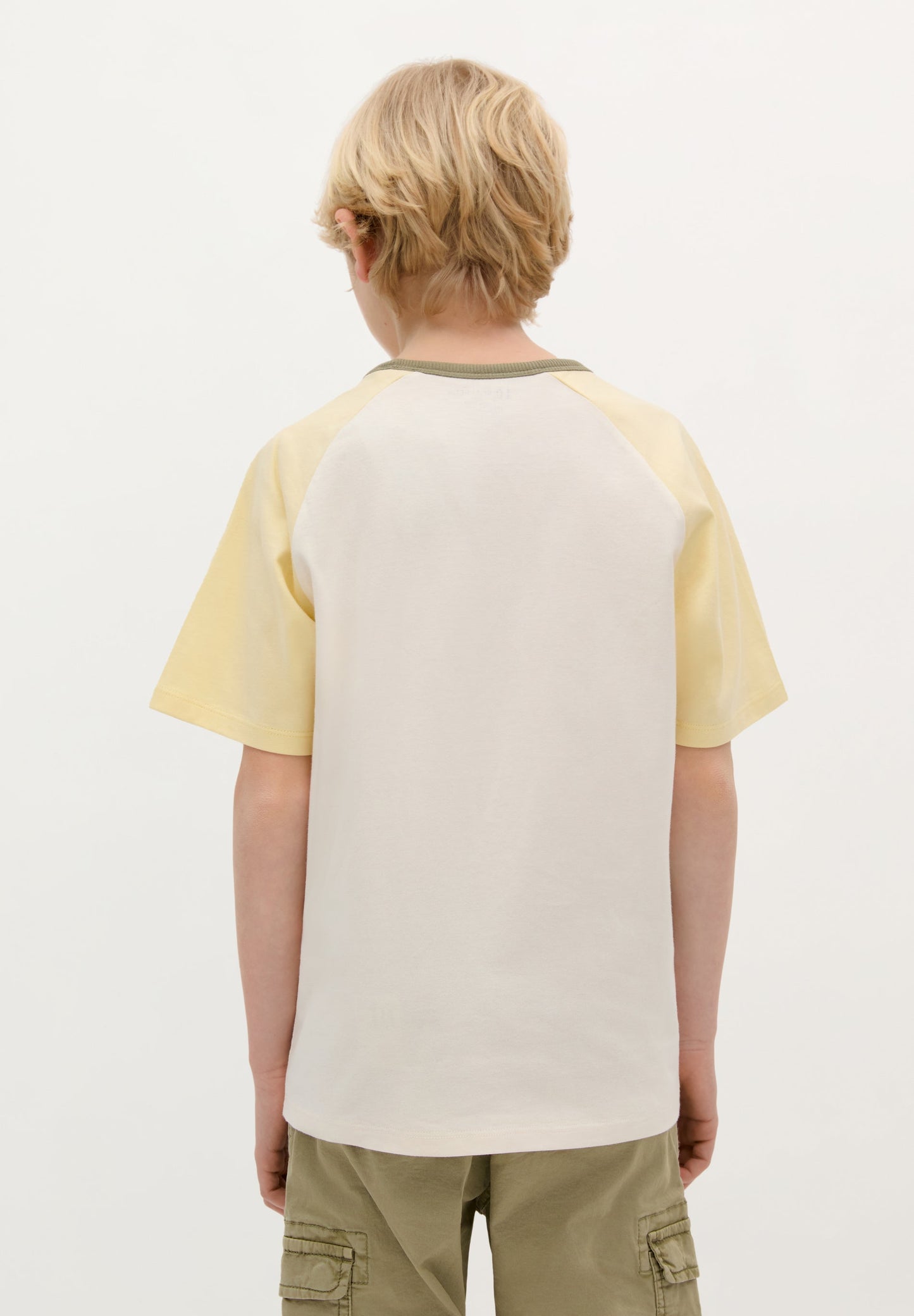 PRINTED T-SHIRT WITH RAGLAN SLEEVES