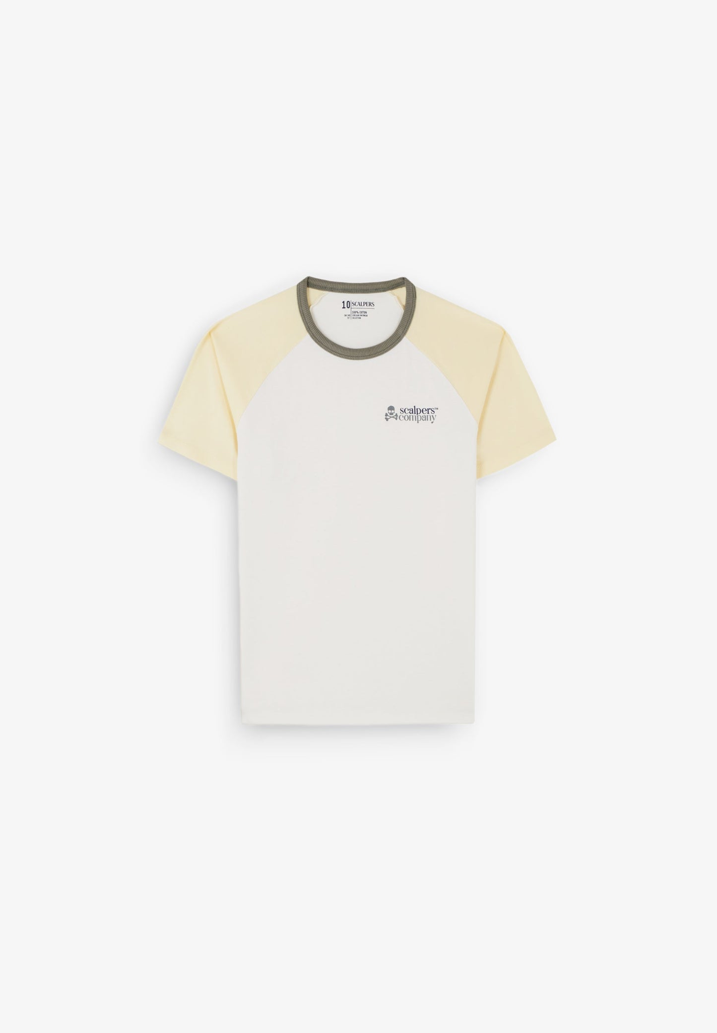 PRINTED T-SHIRT WITH RAGLAN SLEEVES