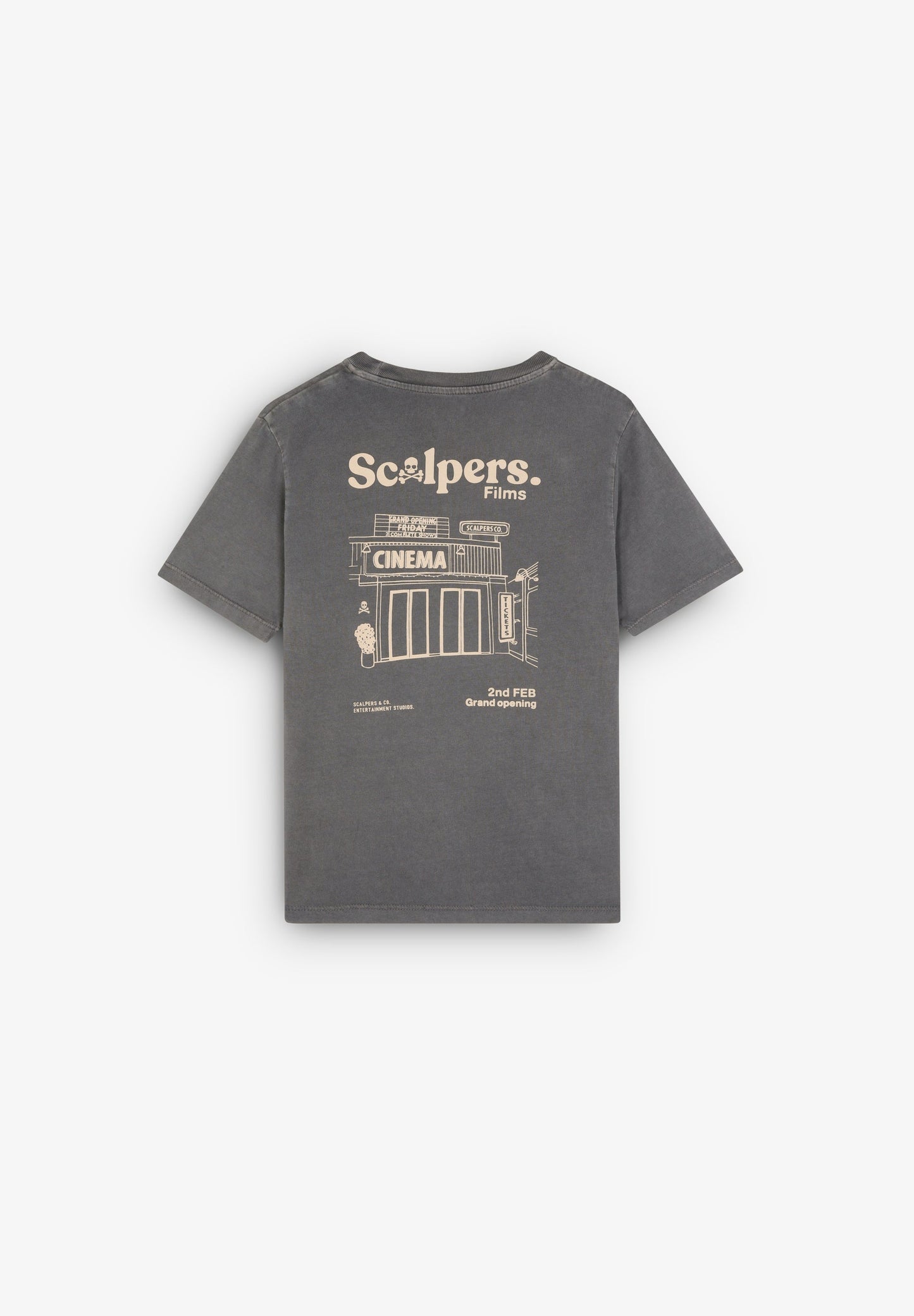 FADED CINEMA PRINT T-SHIRT