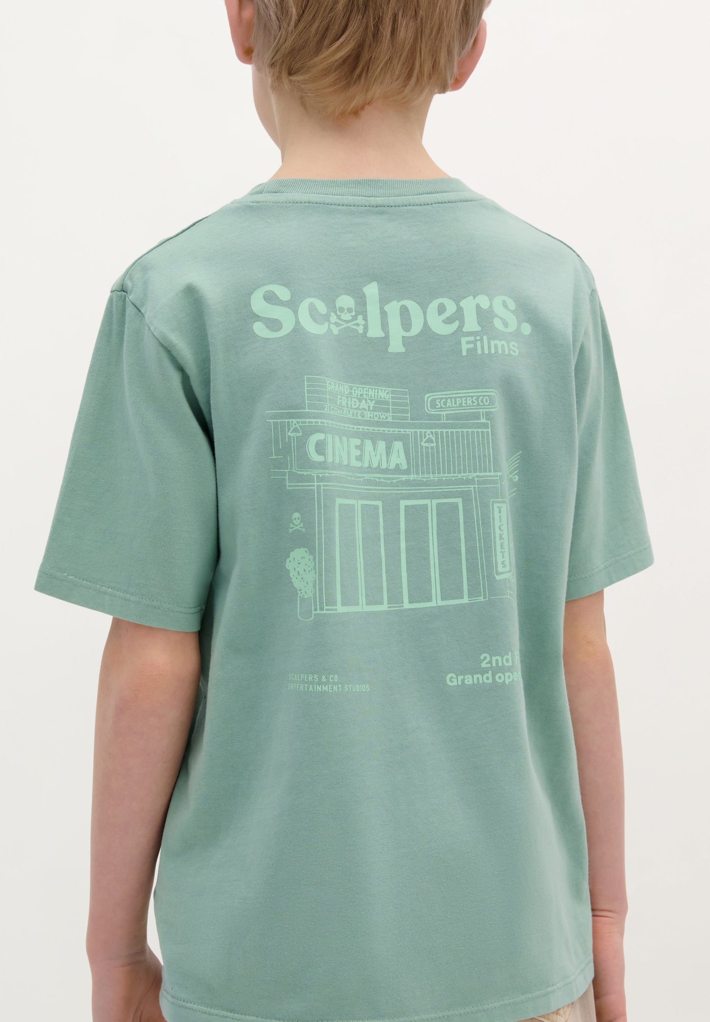FADED CINEMA PRINT T-SHIRT