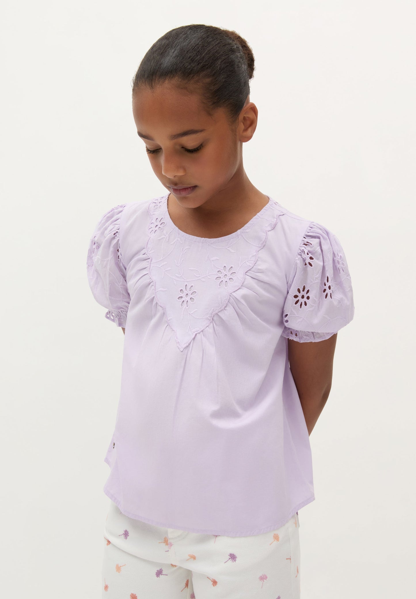 BLUSA MANGAS ABULLONADAS - Scalpers