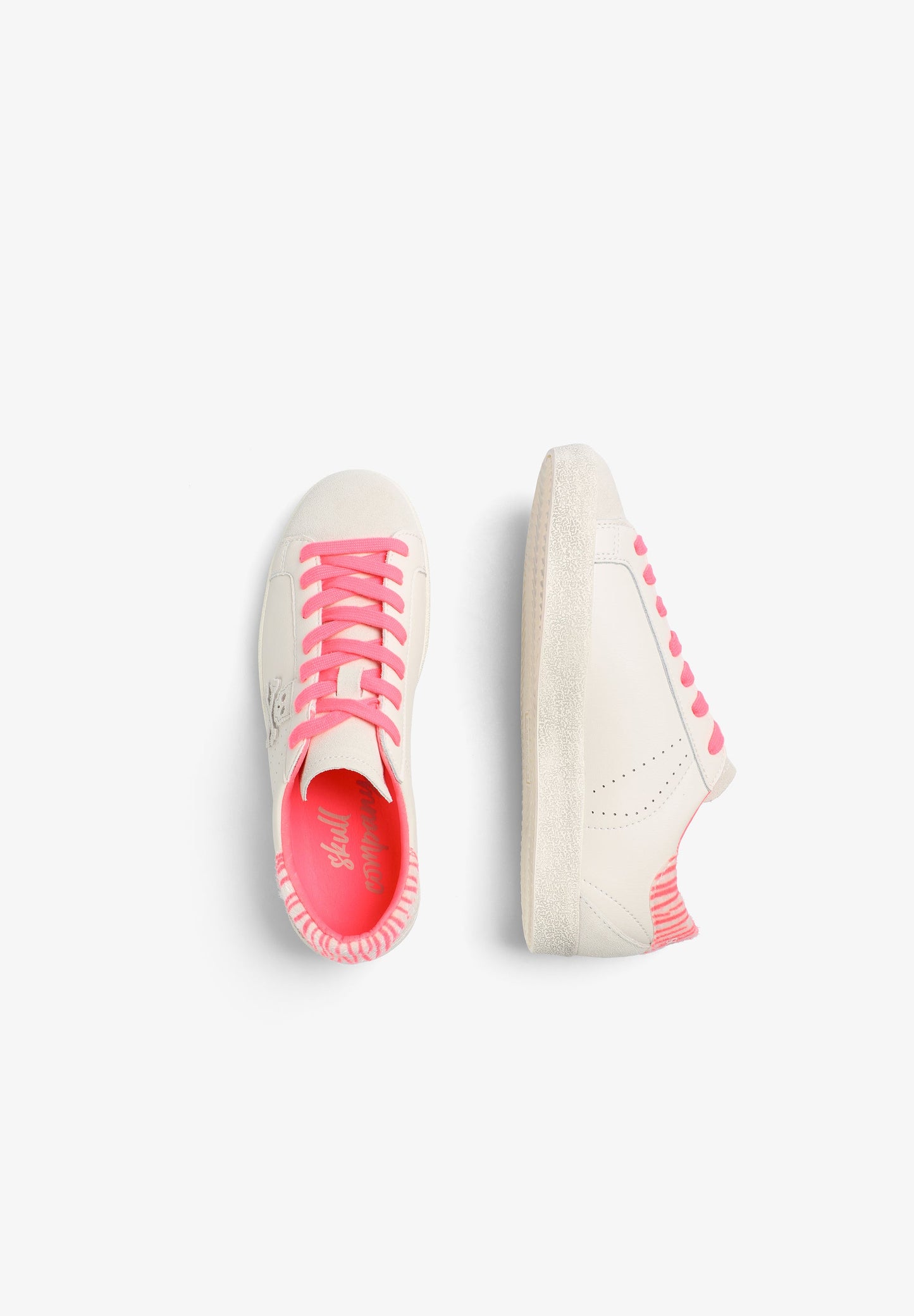 PINK SNEAKERS WITH DETAIL