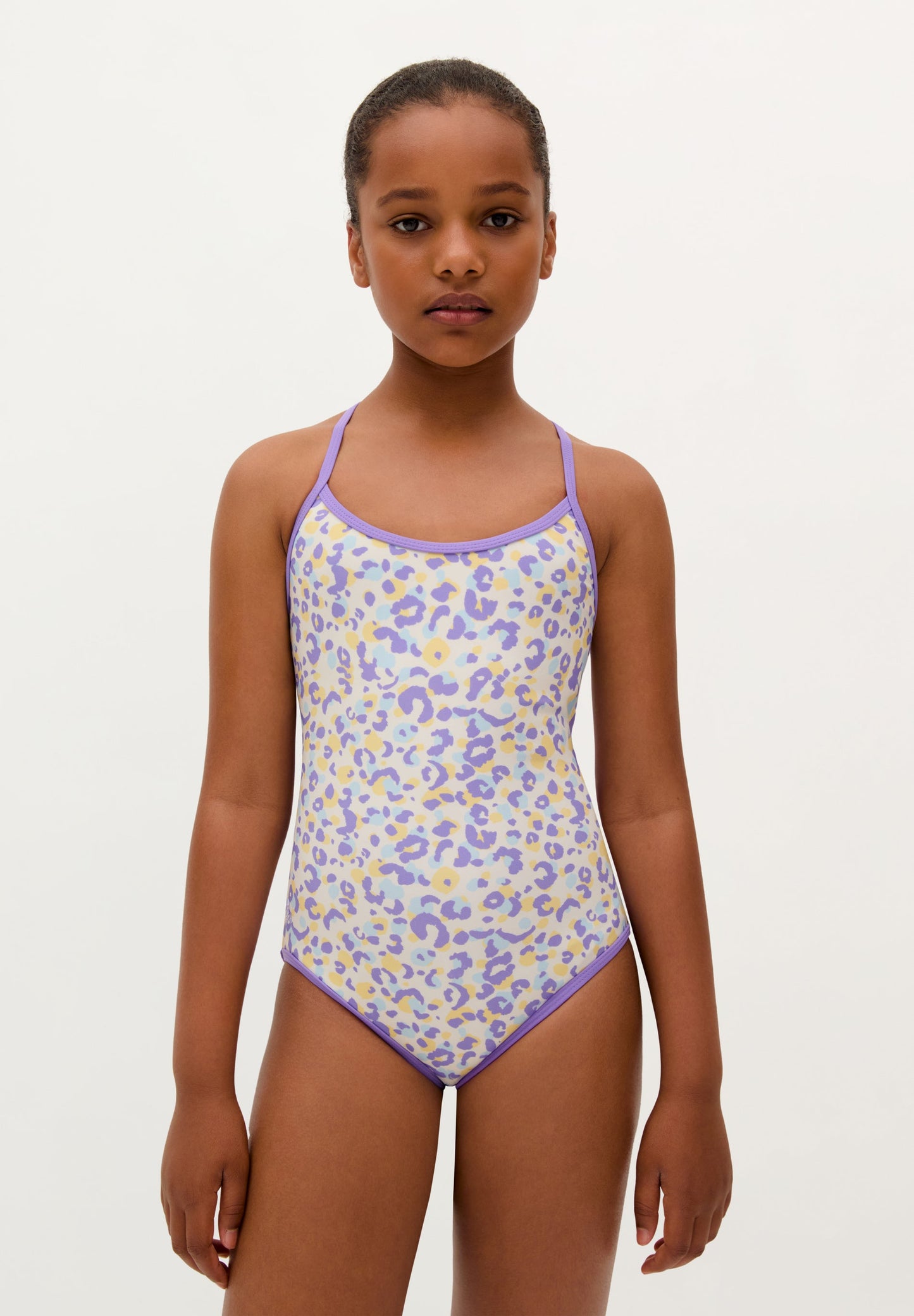 SCLEOPARD SWIMSUIT GIRLS