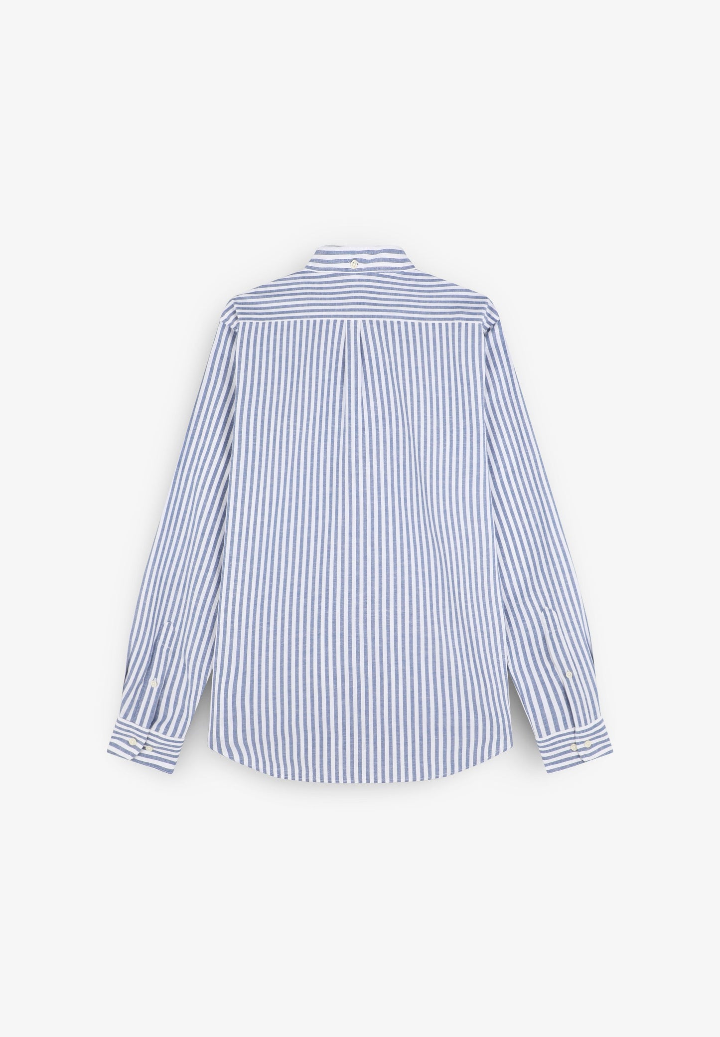 STRIPE SHIRT WITH BUTTON-DOWN COLLAR