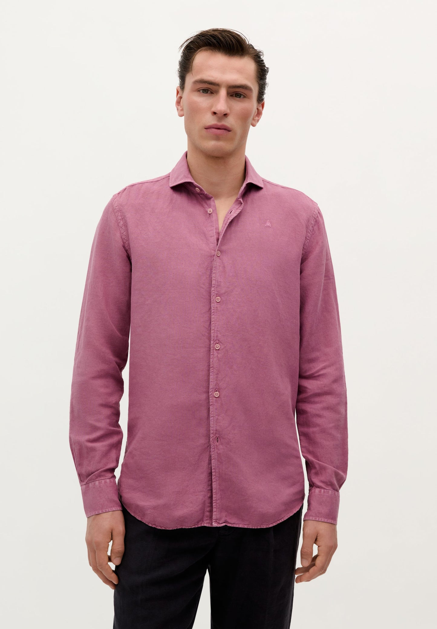 LINEN SKULL SHIRT