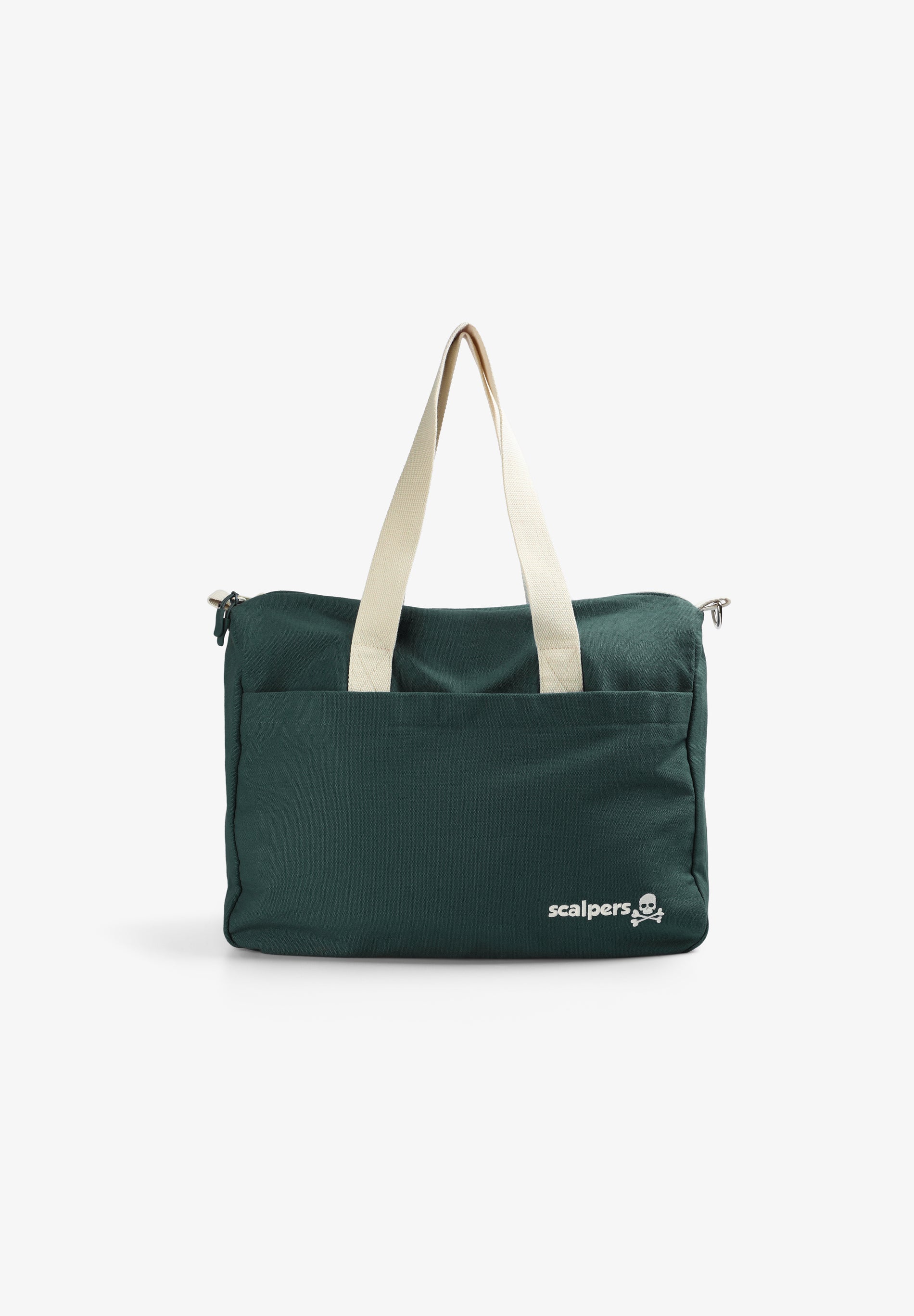 PRINTED TOTE WITH HANDLES