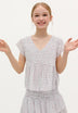 SMOCKED BLOUSE