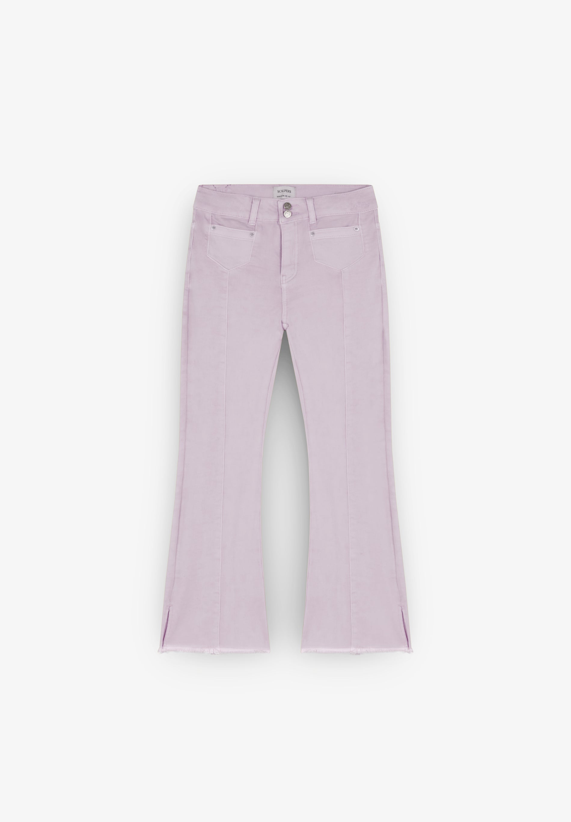 FLARED TROUSERS WITH BUTTONS