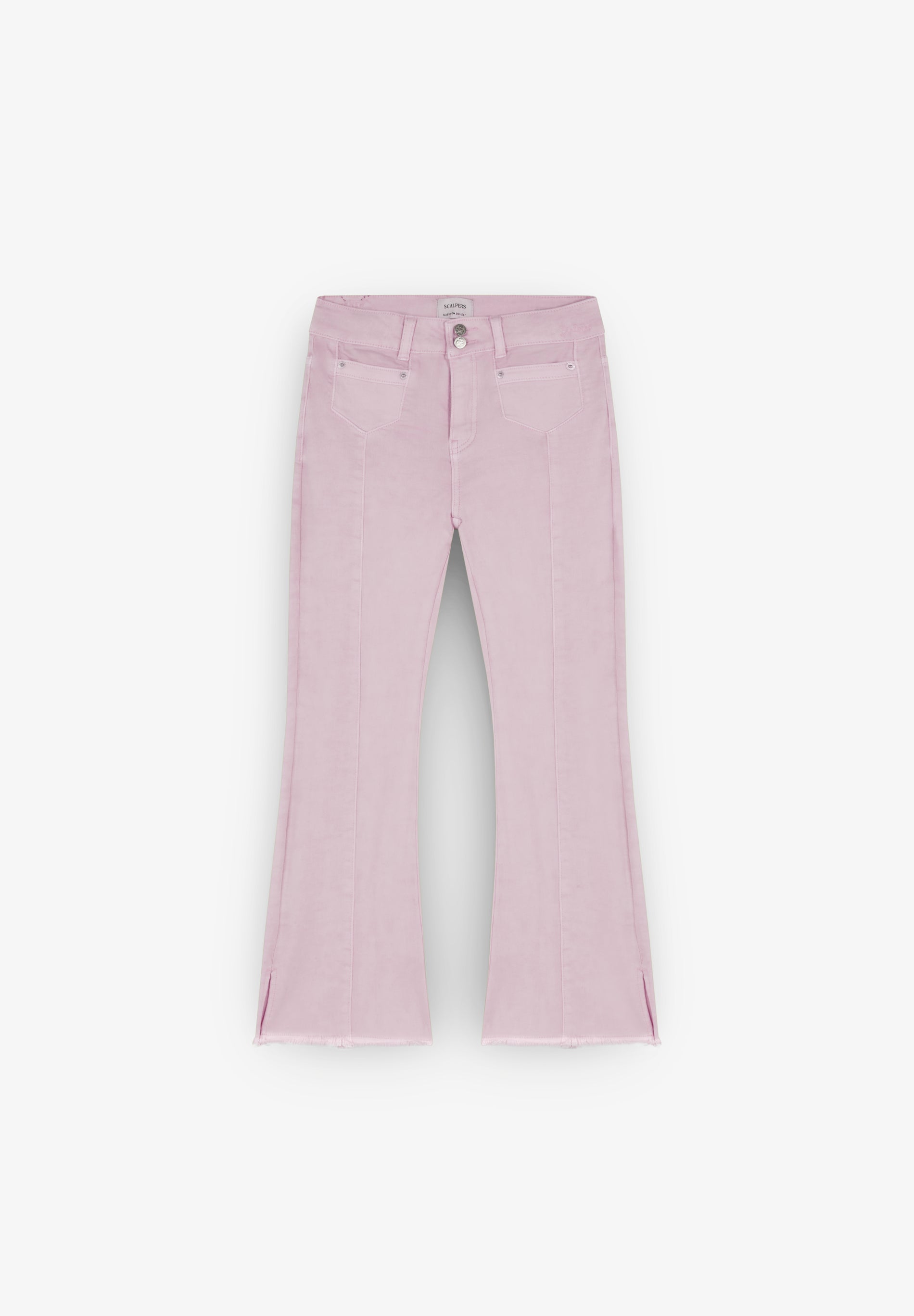FLARED TROUSERS WITH BUTTONS