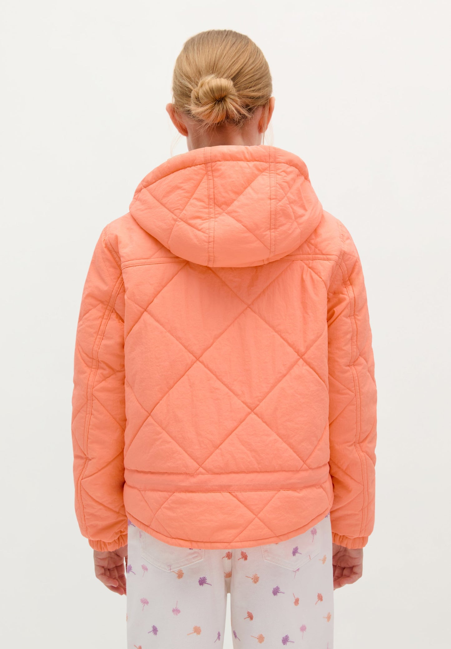 QUILTED COAT WITH HOOD