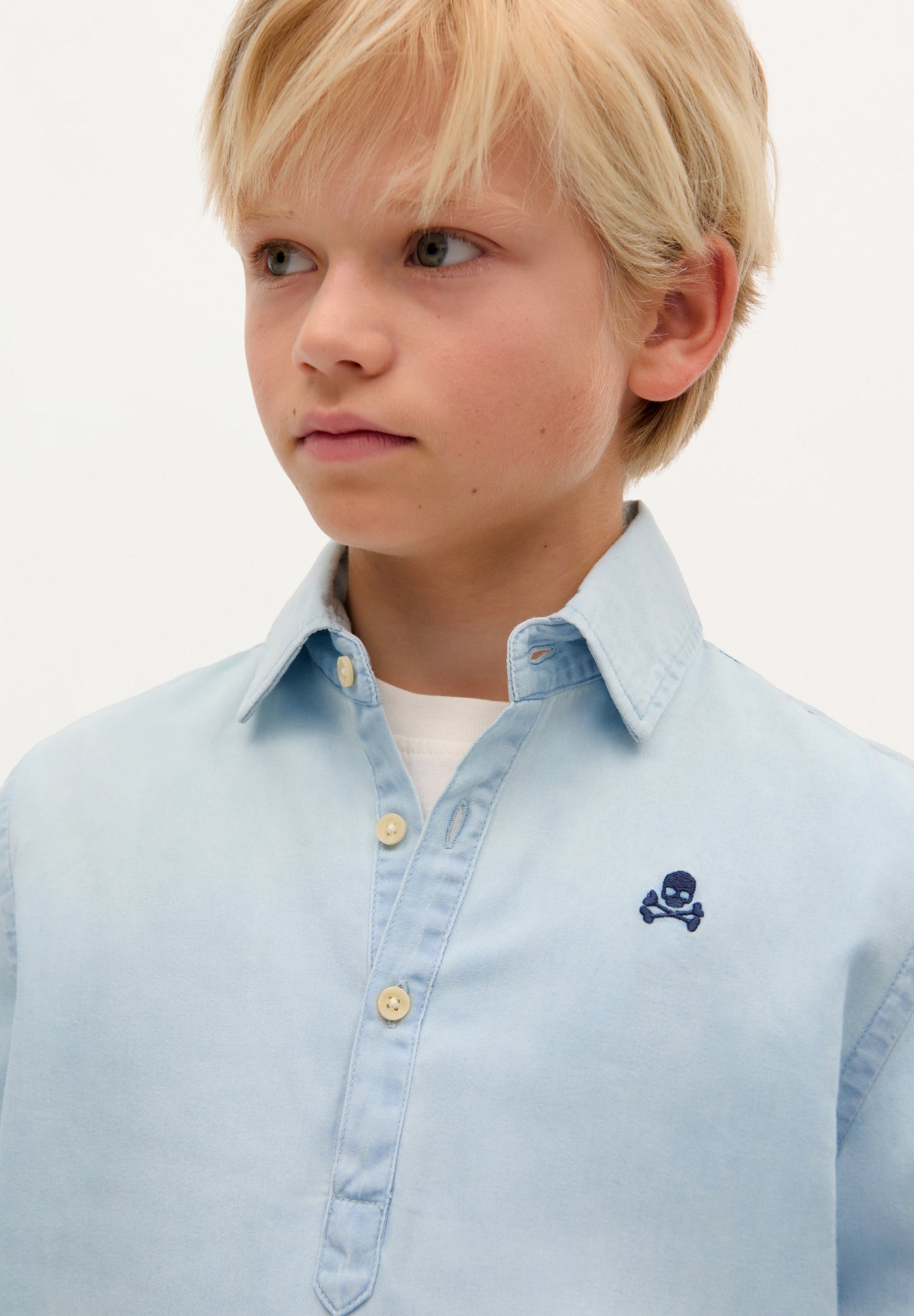 SCPOLERA DENIM SHIRT KIDS
