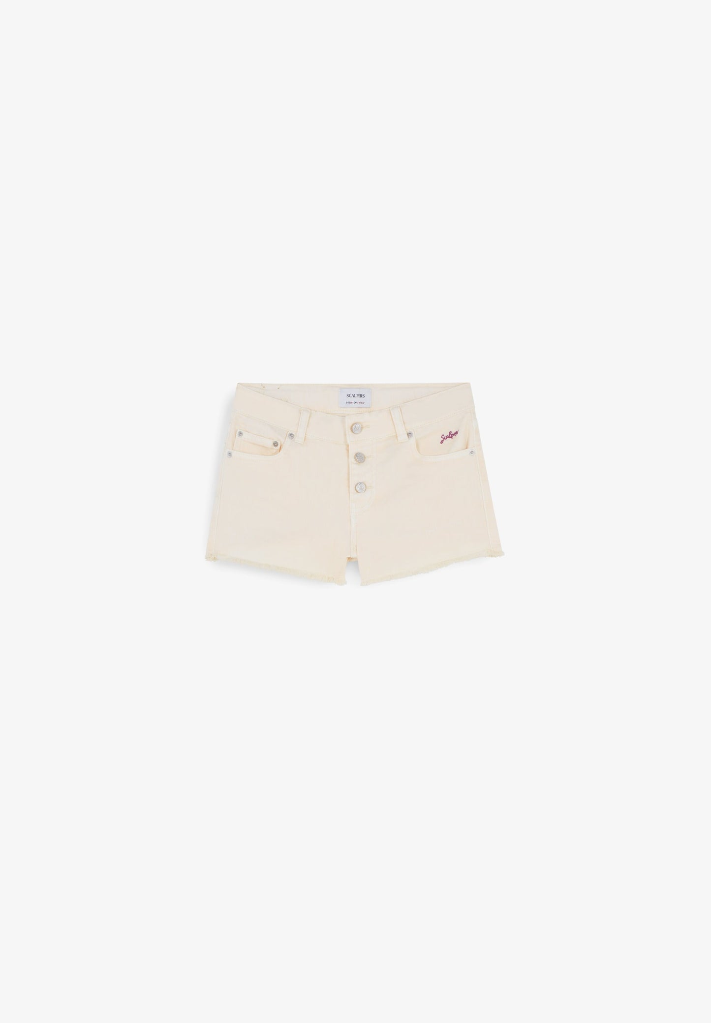 BERMUDA SHORTS WITH SUN EMBROIDERY