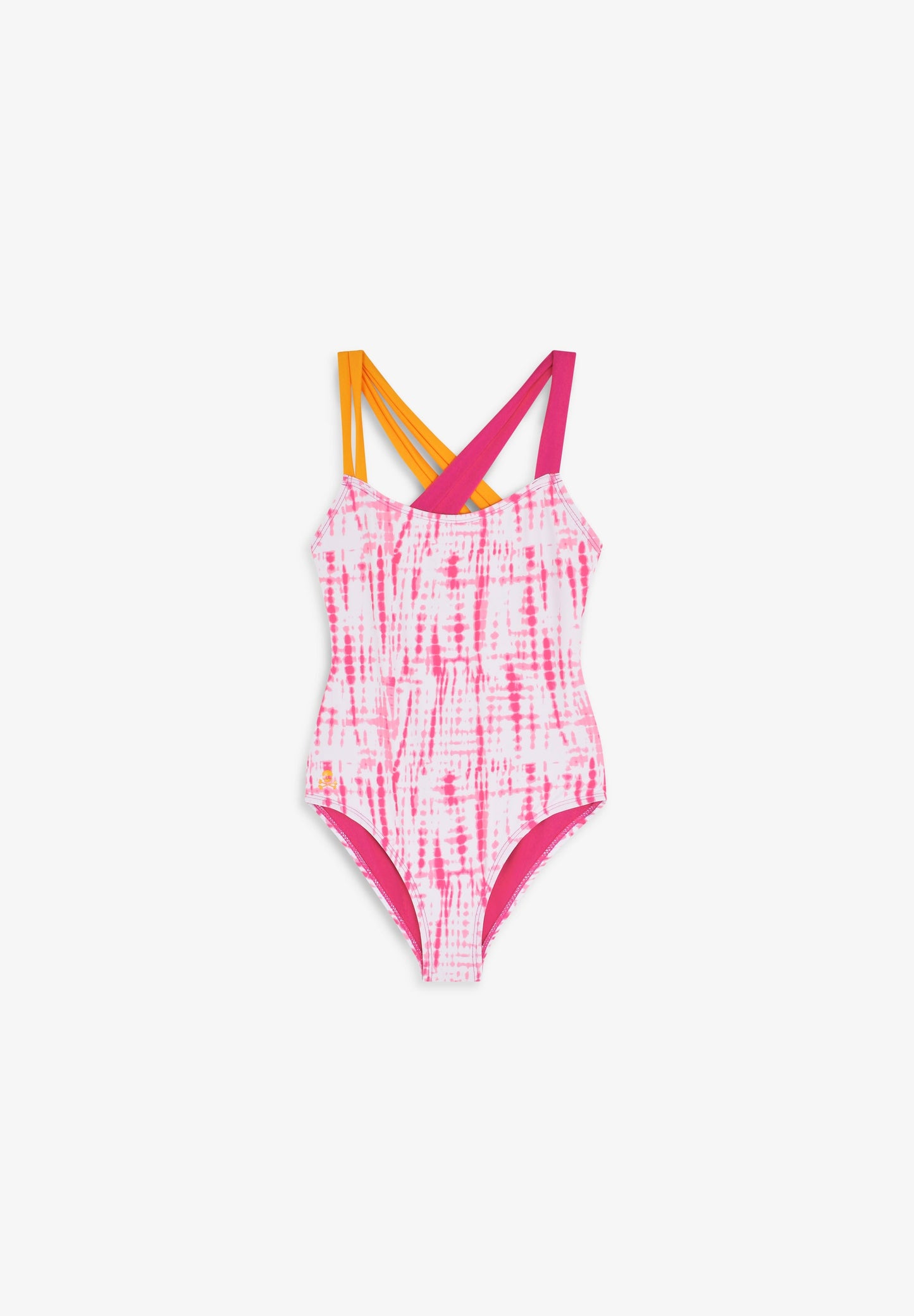 PRINTED SWIMSUIT WITH STRAPS