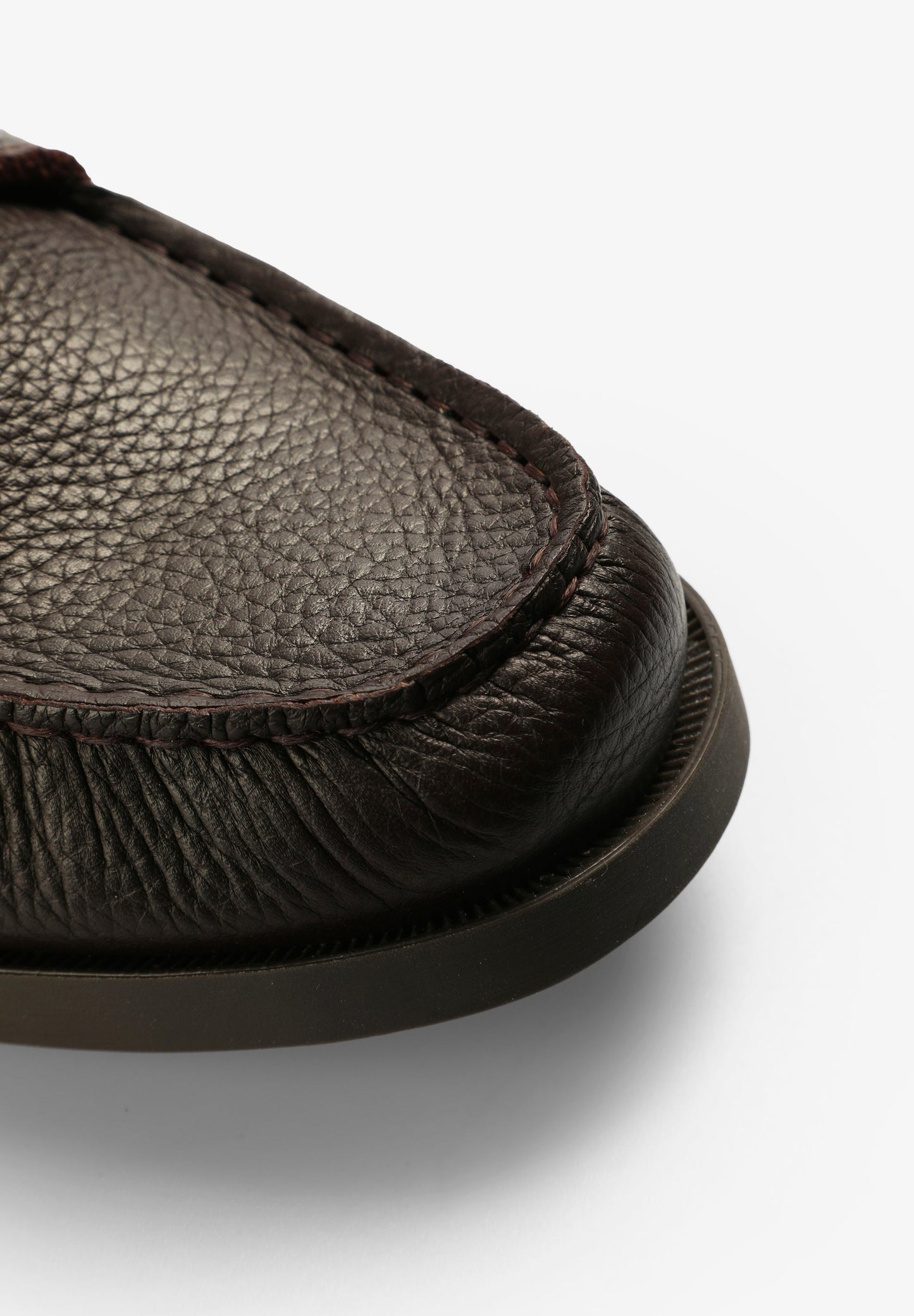 PLAIN LEATHER DECK SHOES