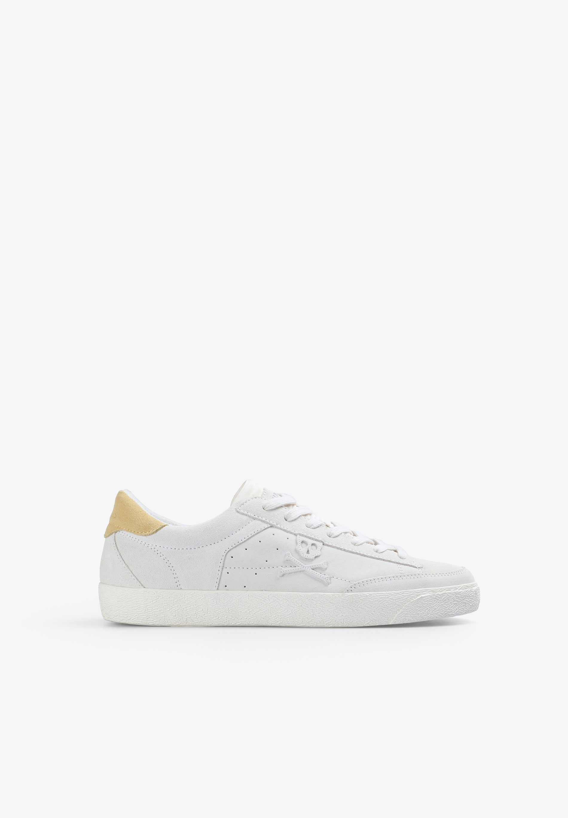 LOW TOP SNEAKERS WITH SIDE SKULL