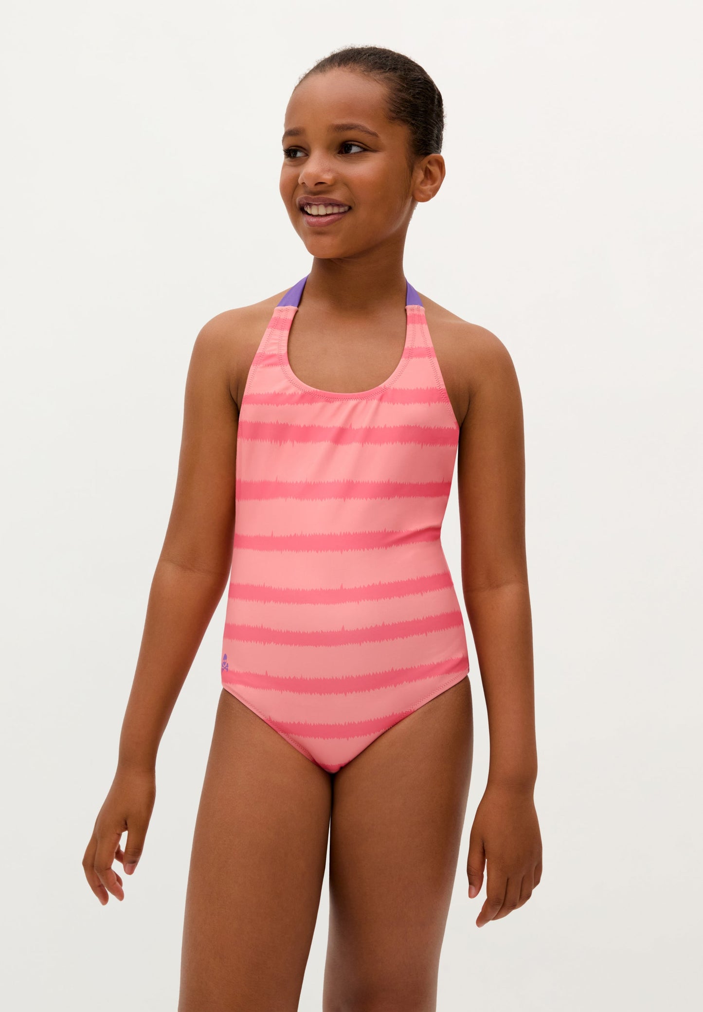 SCRIBBON SWIMSUIT GIRLS