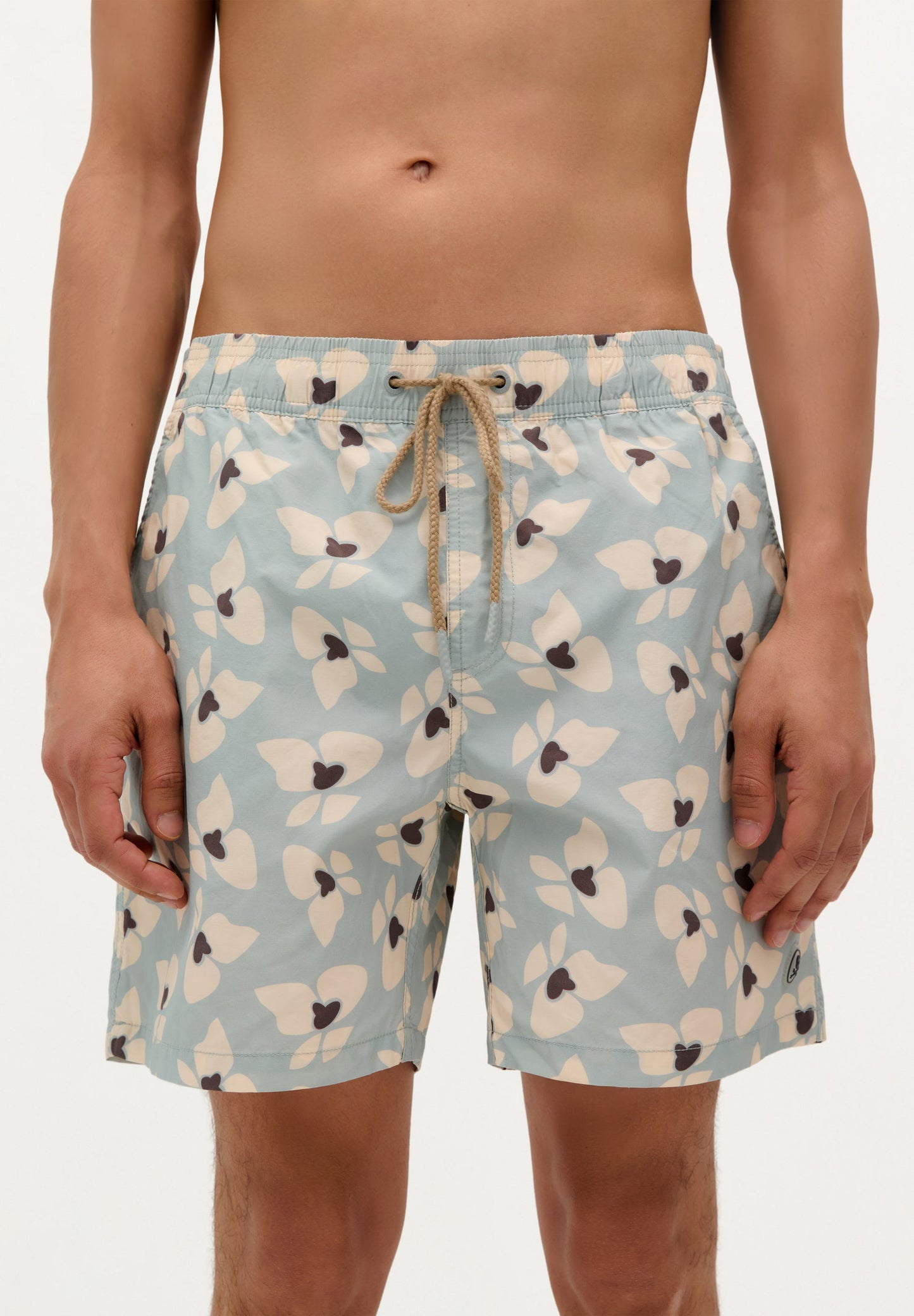 FLORAL PRINT SWIMMING TRUNKS