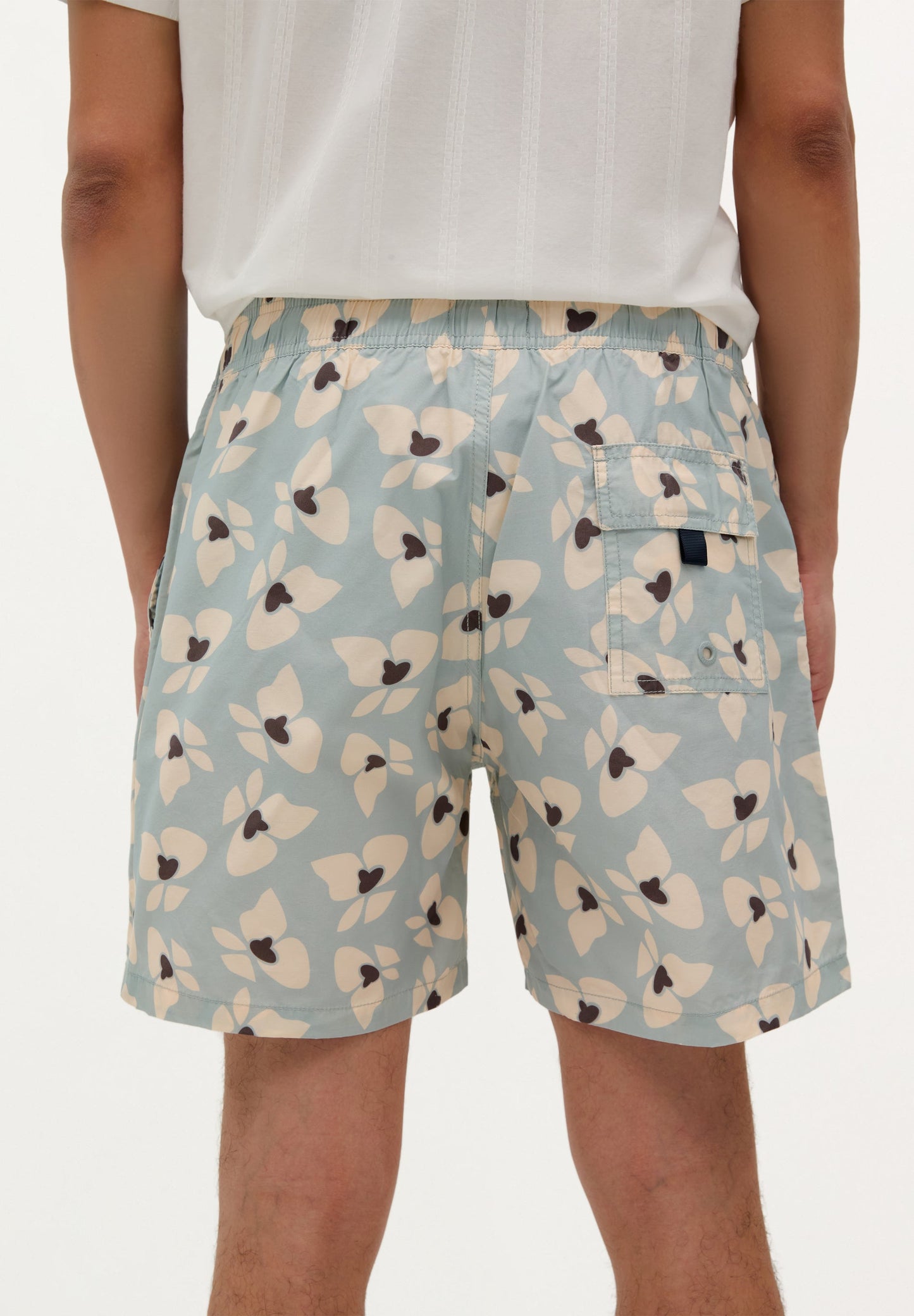 FLORAL PRINT SWIMMING TRUNKS