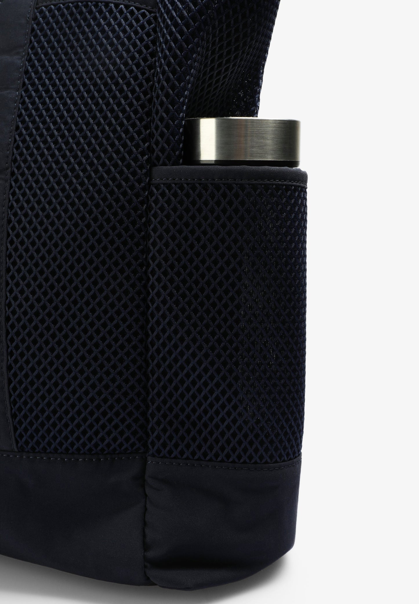 TECHNICAL BAG WITH MESH DETAILS
