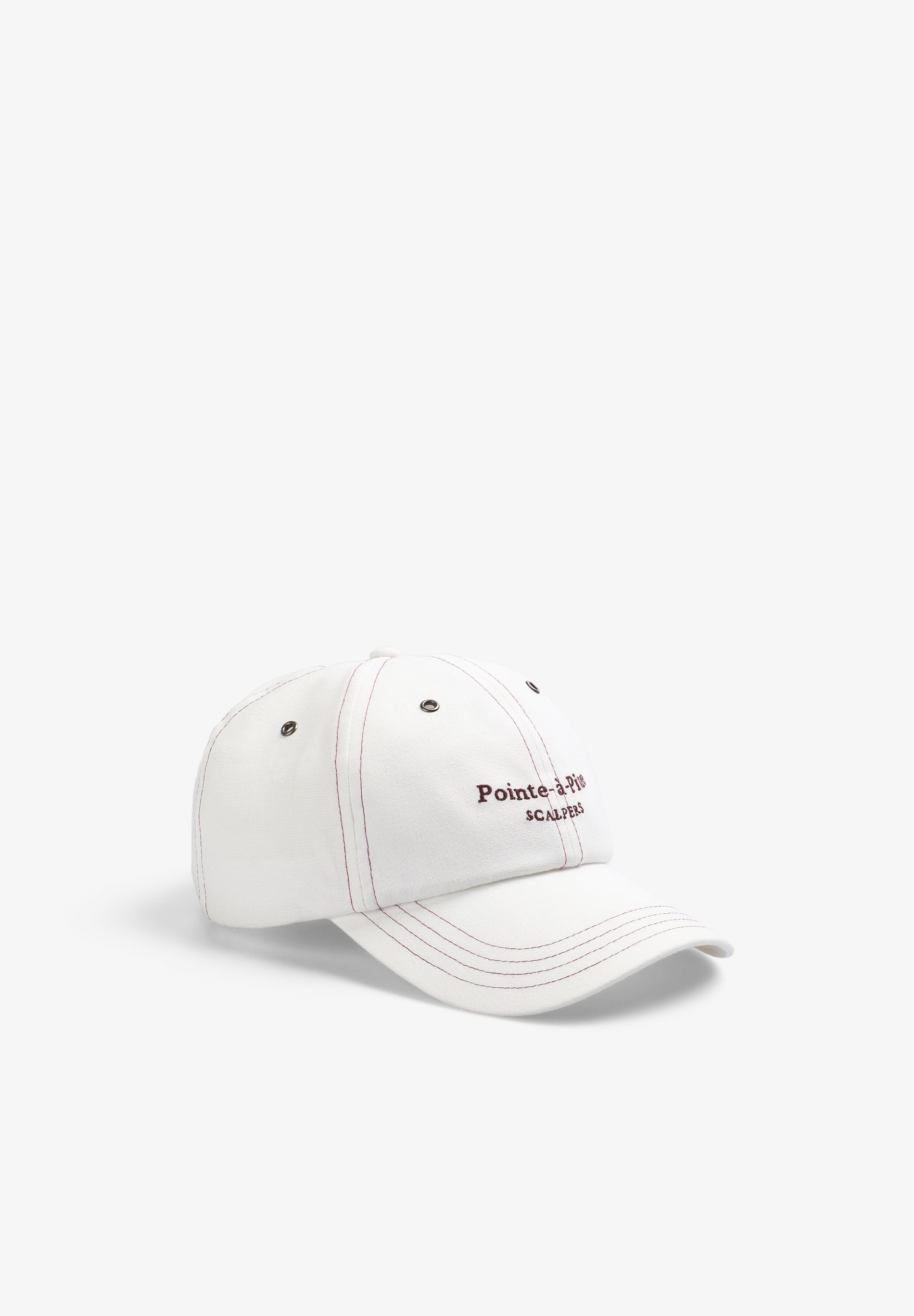 CAP WITH CONTRAST EMBROIDERY