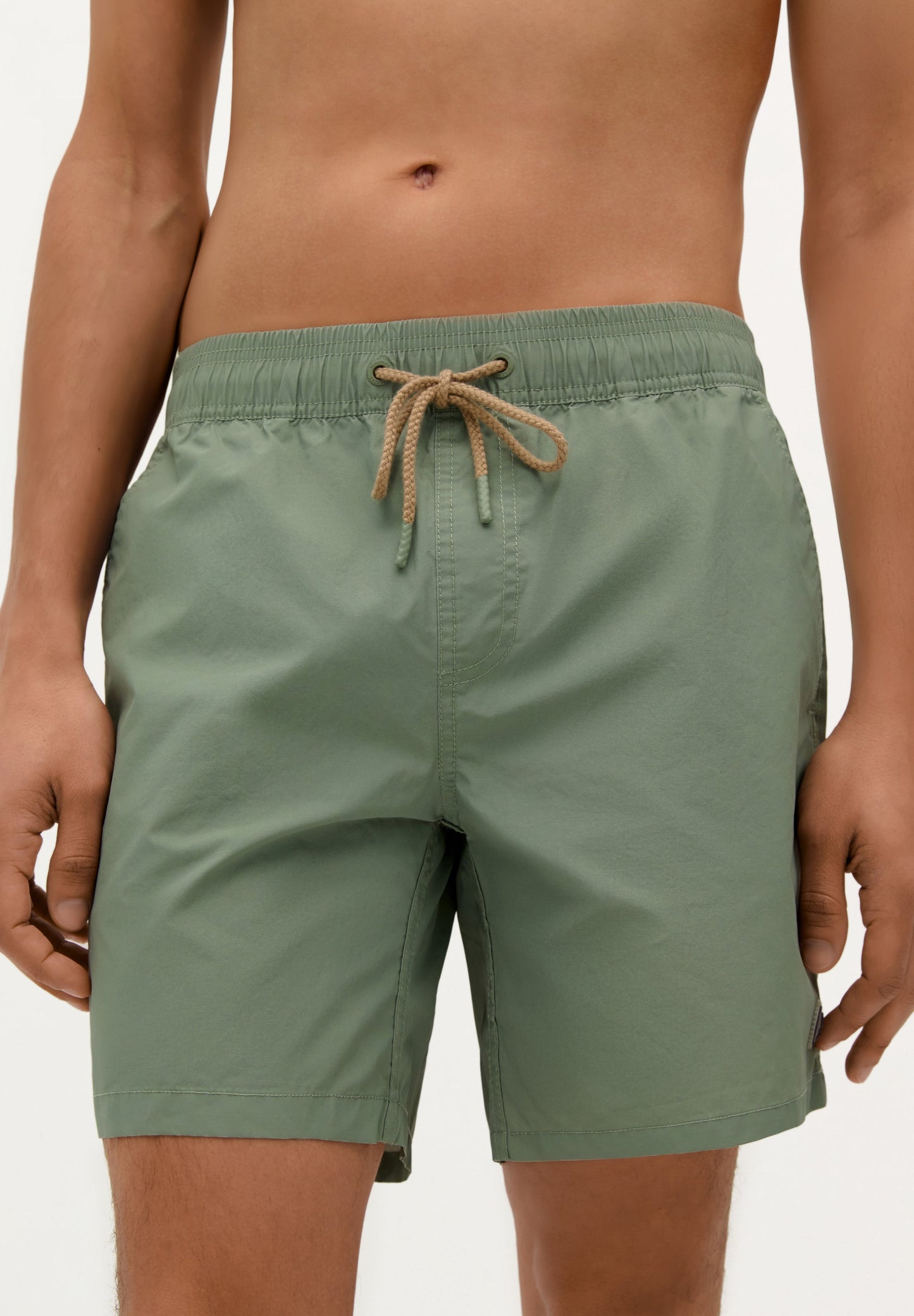 SWIMMING TRUNKS WITH PLAIN LOGO