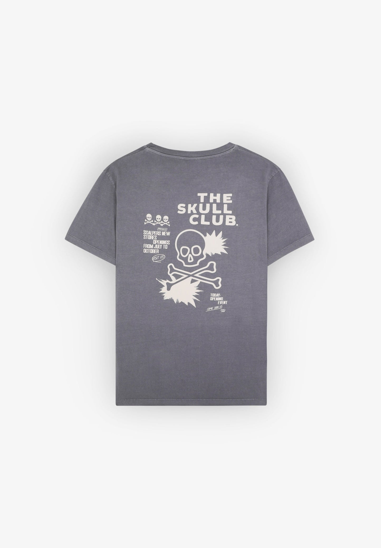 T-SHIRT WITH SKULL ON BACK