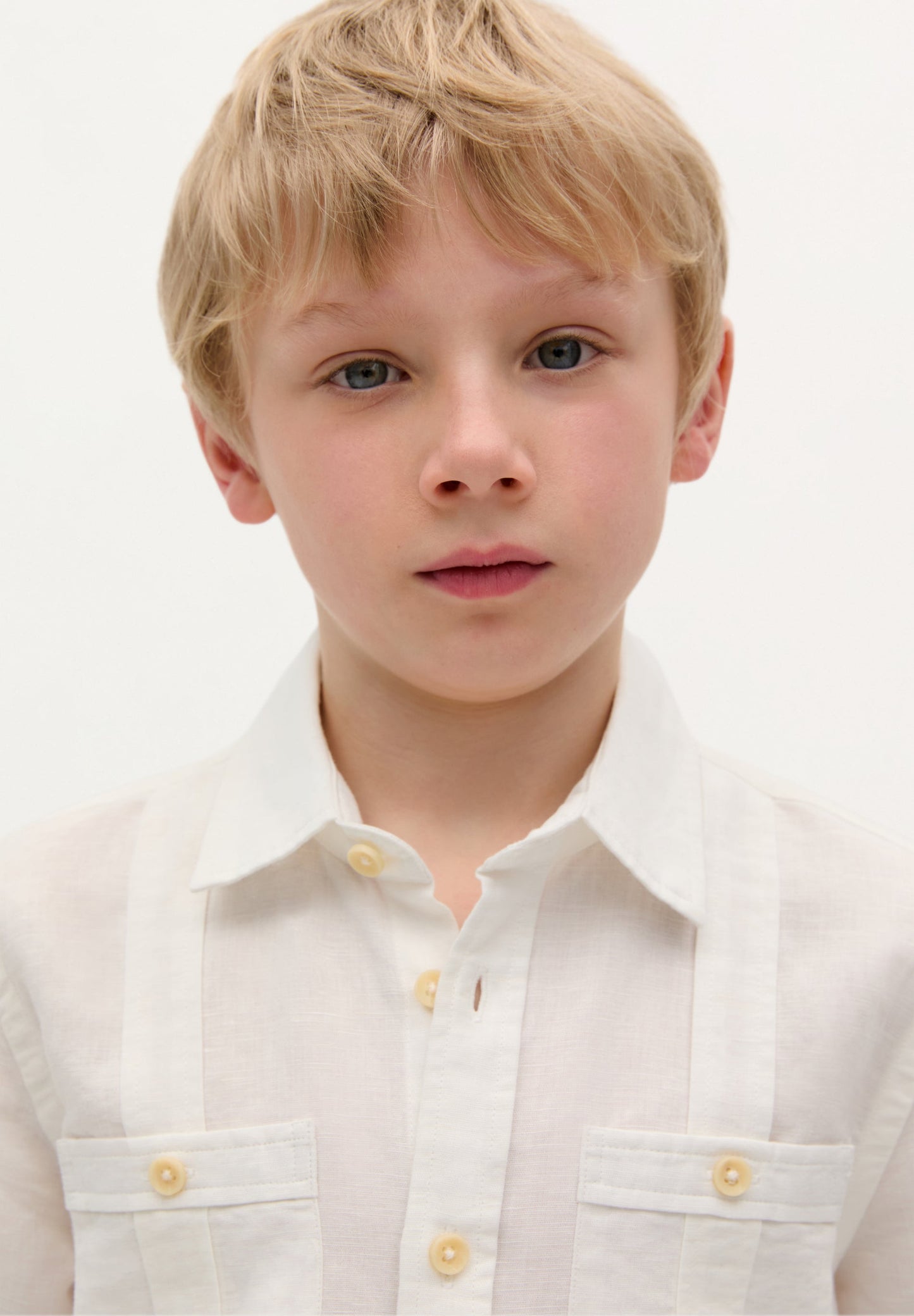 SCNANTE LINEN SHIRT KIDS