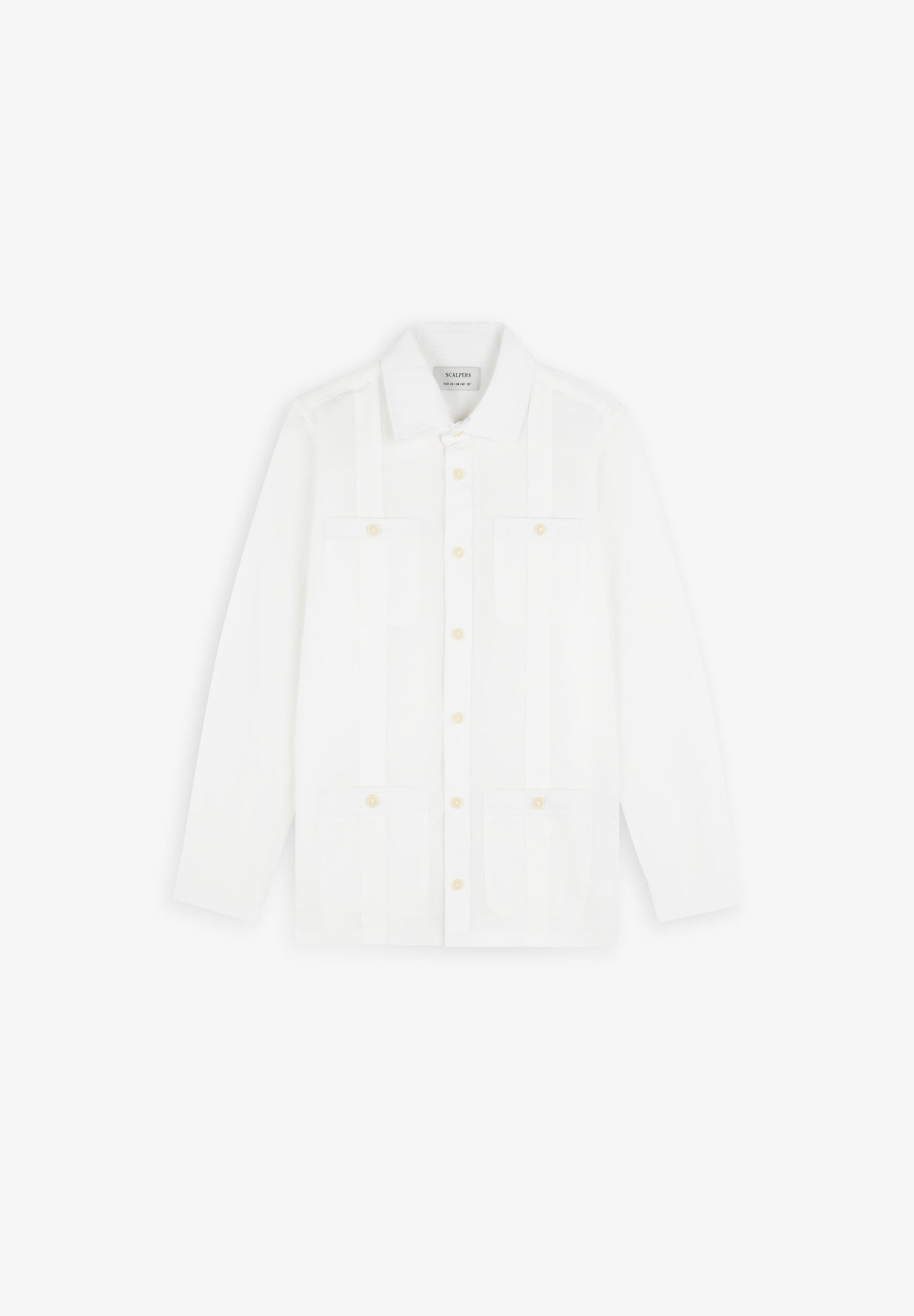 LINEN SAFARI SHIRT