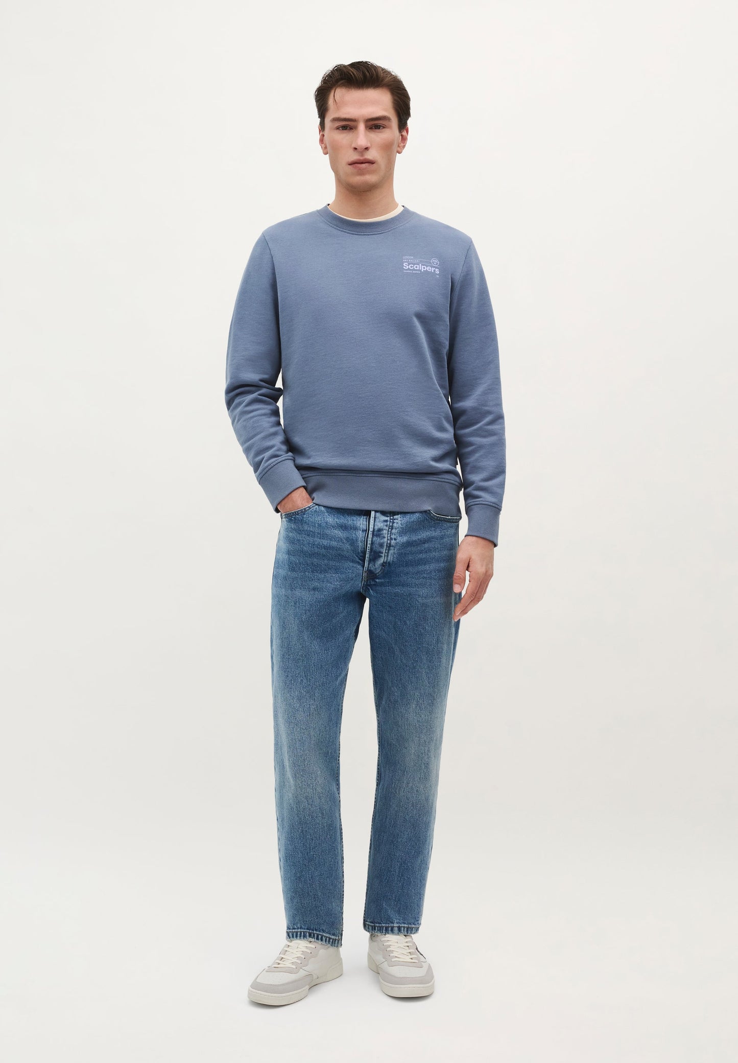 STROKE PRINT SWEATSHIRT