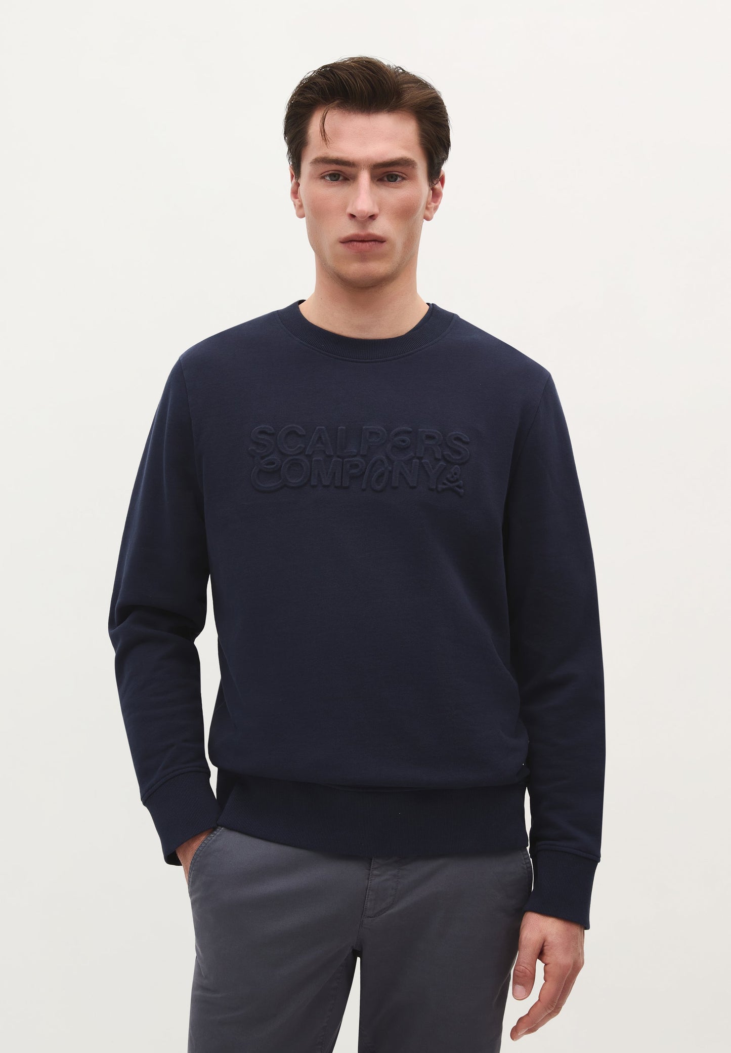 SCCOMPANY EMBOSS SWEATER