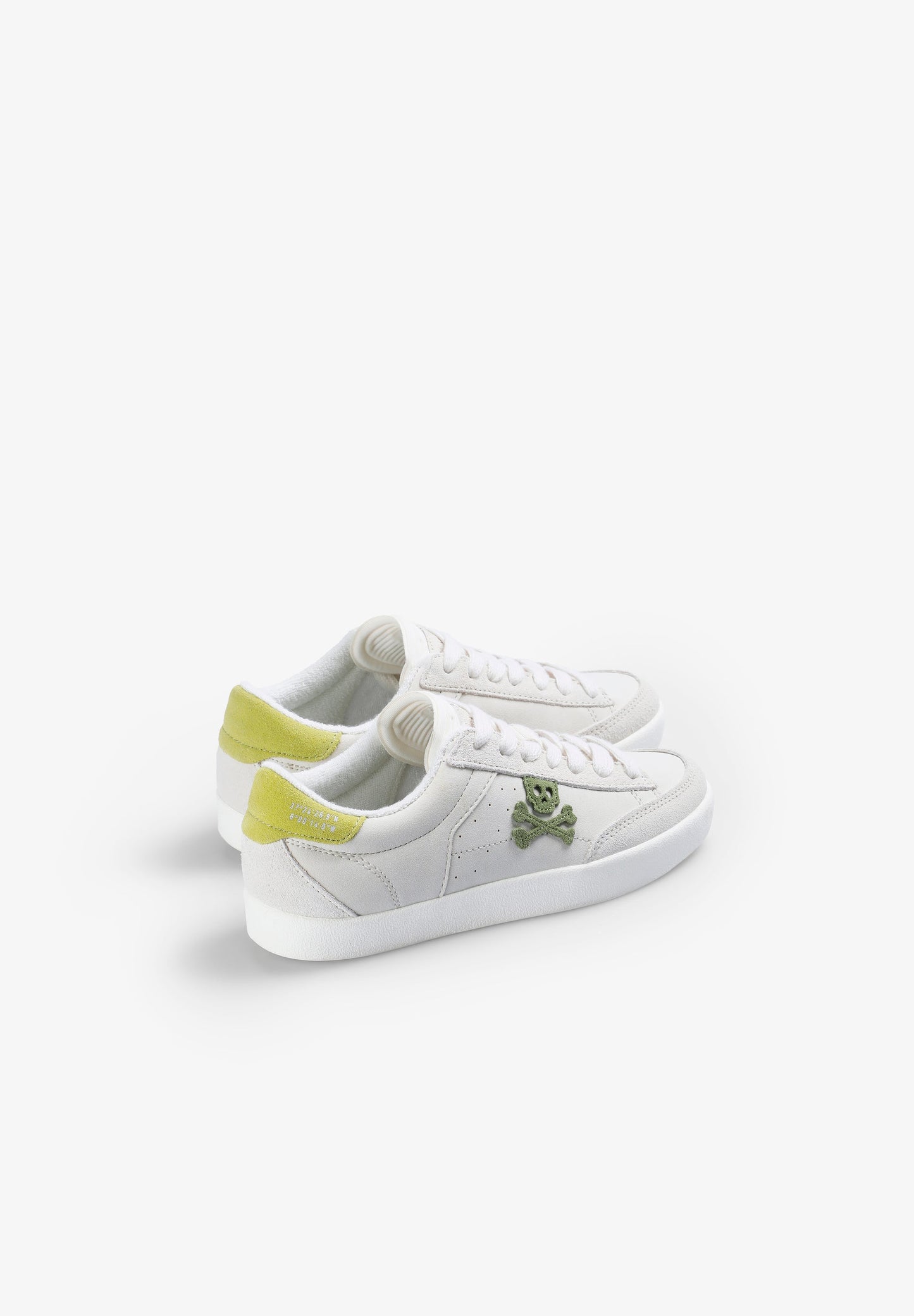 LOW TOP SNEAKERS WITH SIDE SKULL